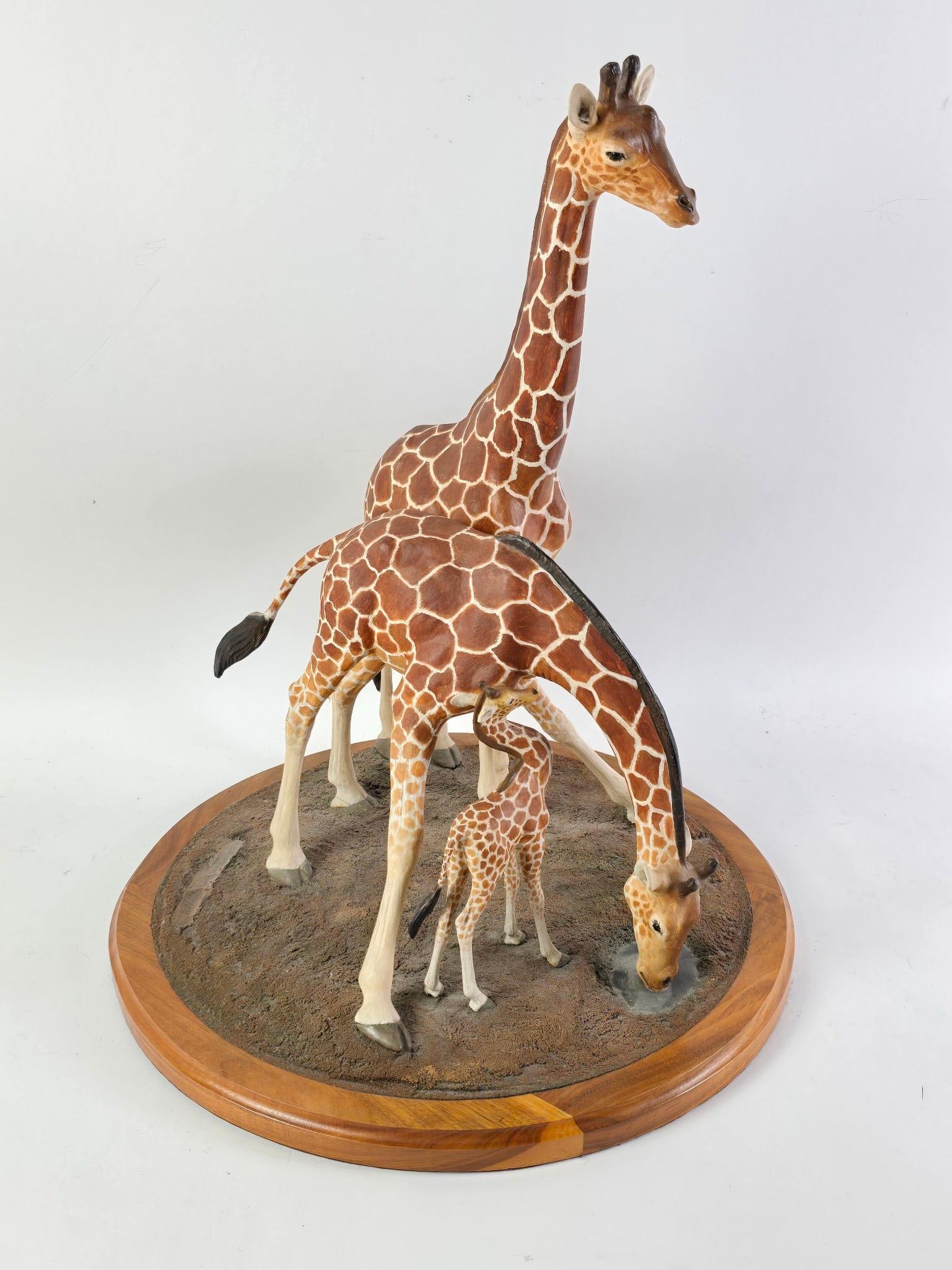 Louis Paul Jonas Oversized Giraffe Ltd Ed Sculpture (1 of 4)
