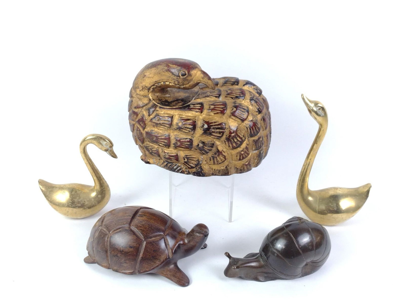 5 Animal Figurines incl Turtle (1 of 7)