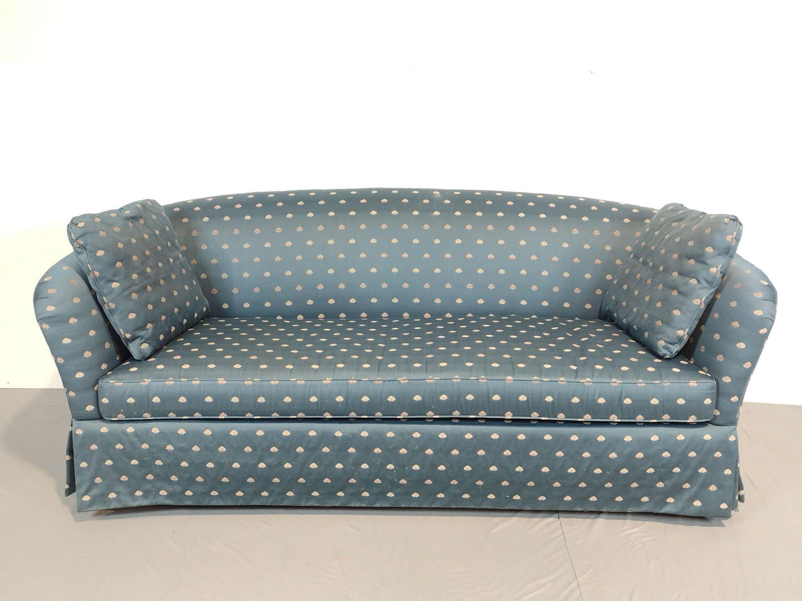 Sherrill Furniture Sofa: NOT ELIGIBLE FOR IN-HOUSE SHIPPING. 79" wide X 32" deep X 30" high.