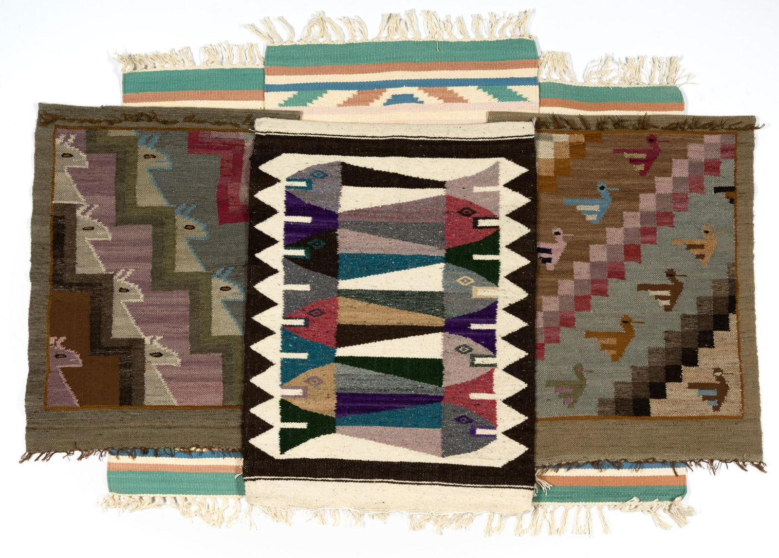 6 Mexican/Peruvian Weavings (1 of 7)