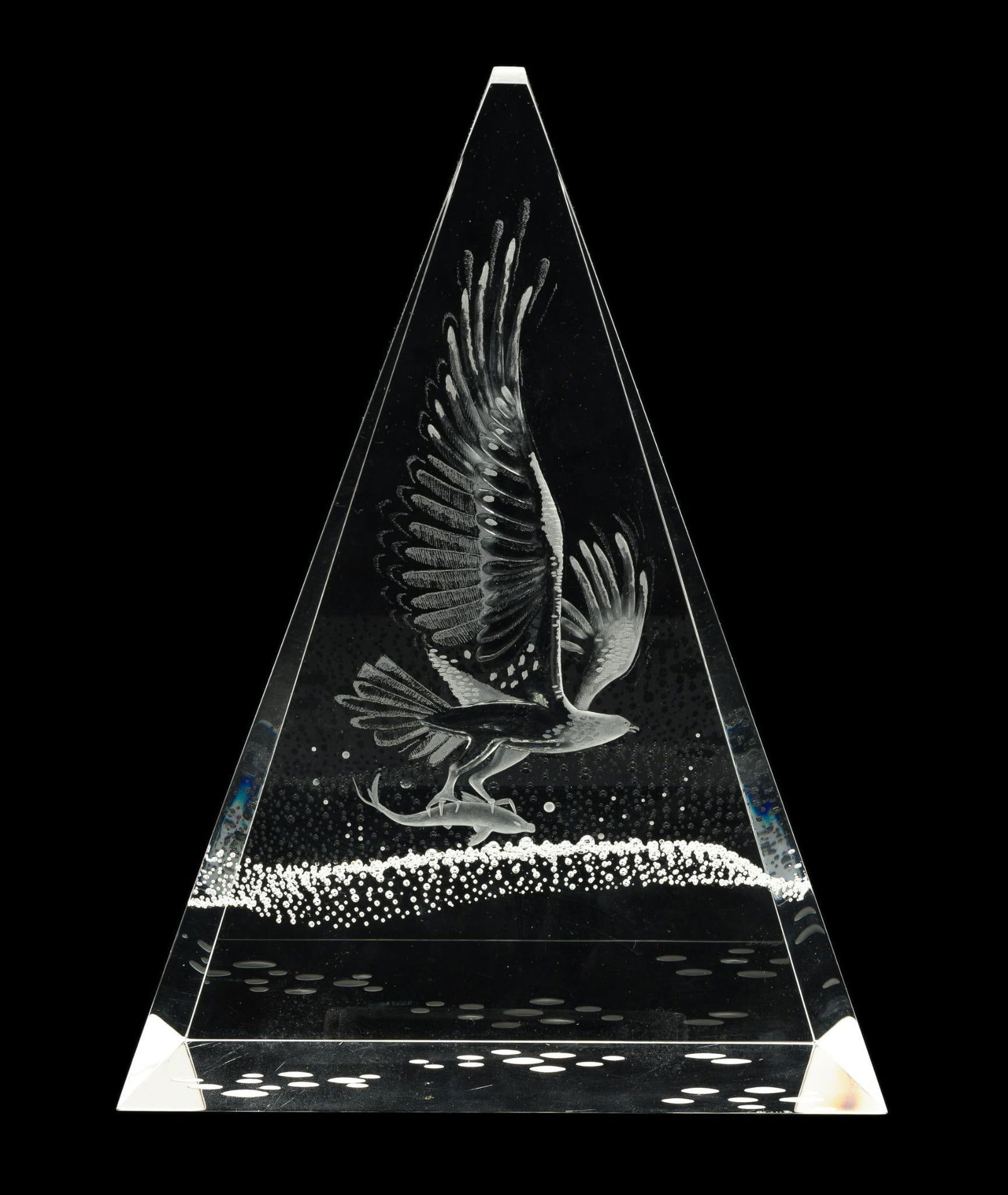 Steuben Glass Ospray Pyramid in OB (1 of 6)