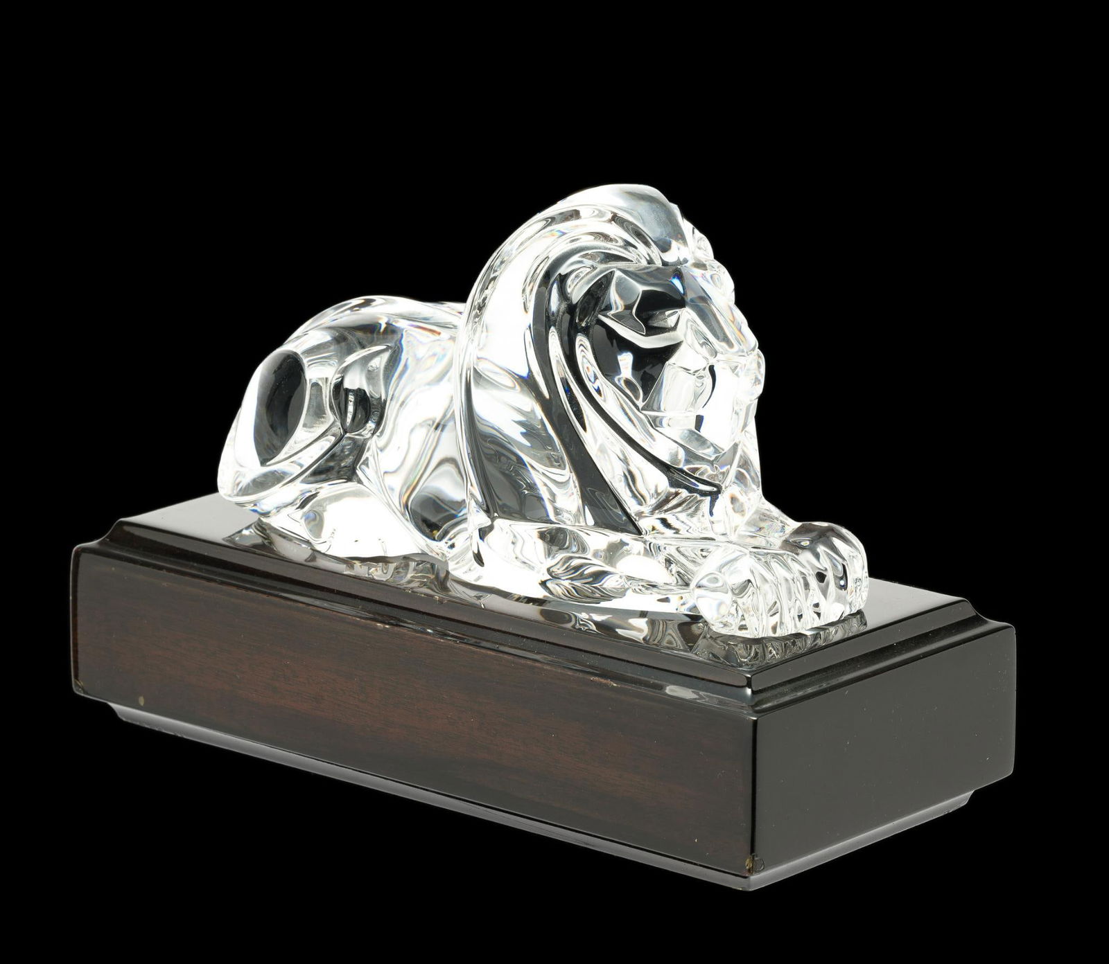 Steuben Crystal Lion in OB (1 of 5)