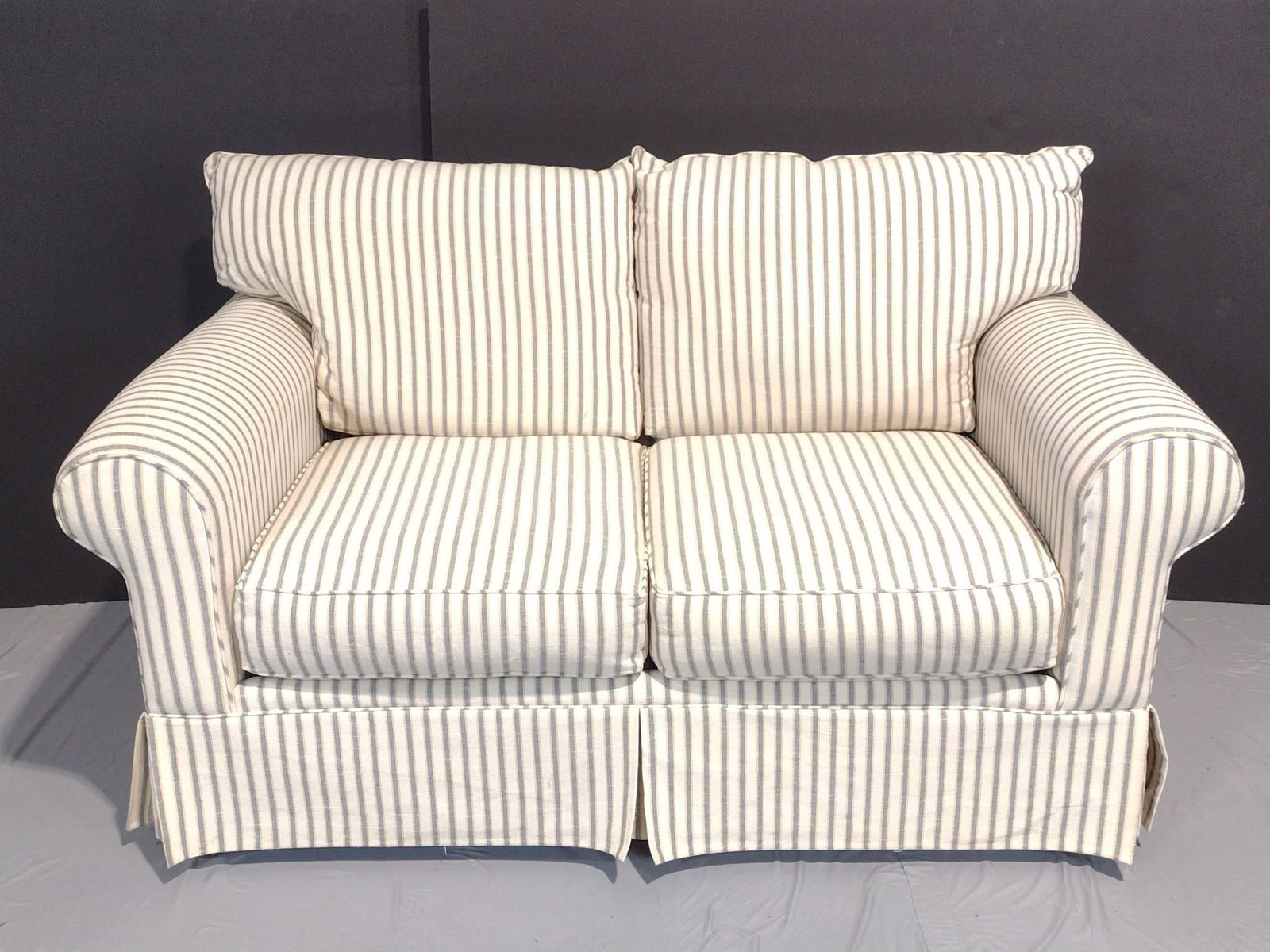 Sealy Furniture Loveseat: NOT ELIGIBLE FOR IN-HOUSE SHIPPING. 63" wide X 39" deep X 31" high.