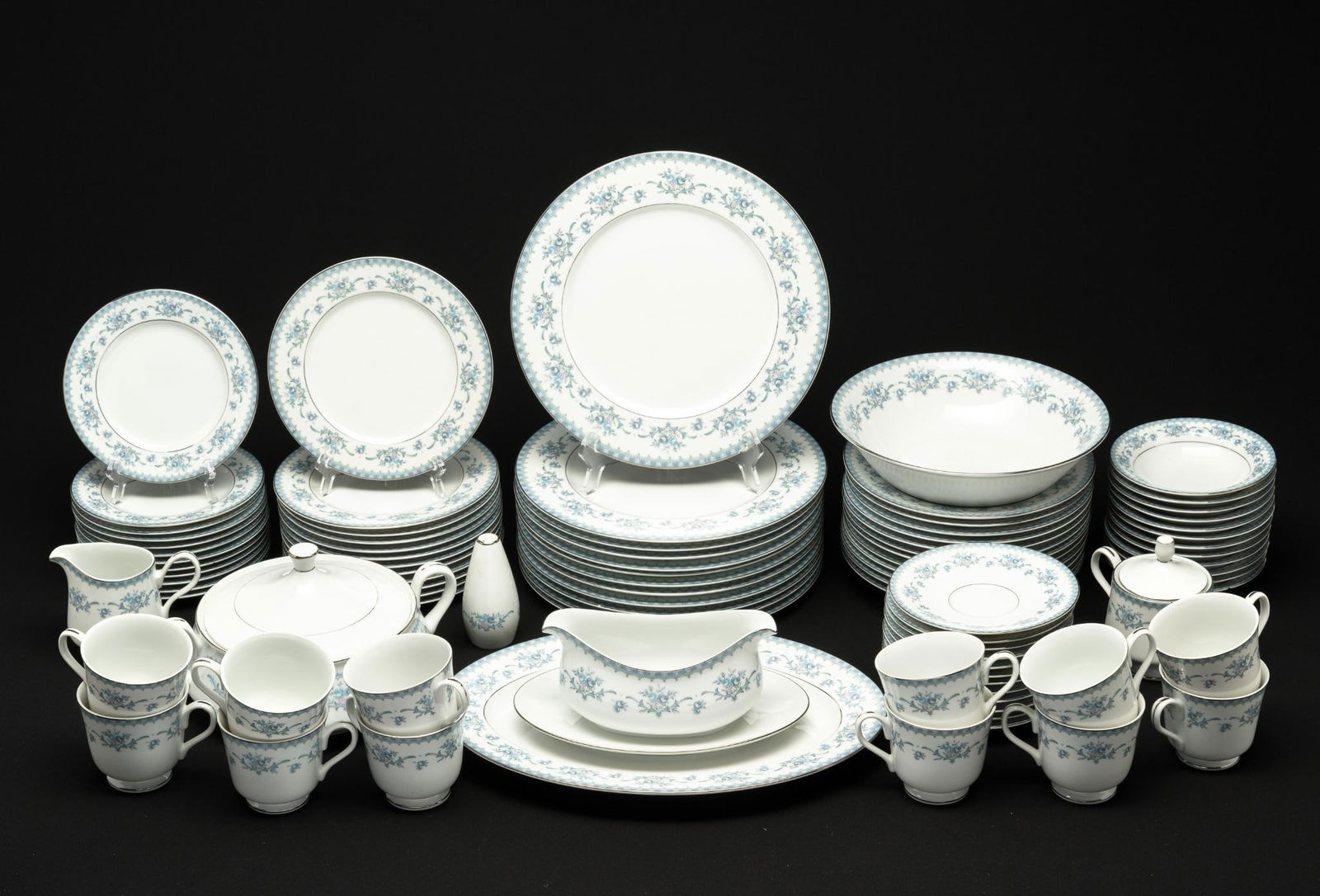 91 Pcs Sango Diplomat Dinnerware (1 of 9)