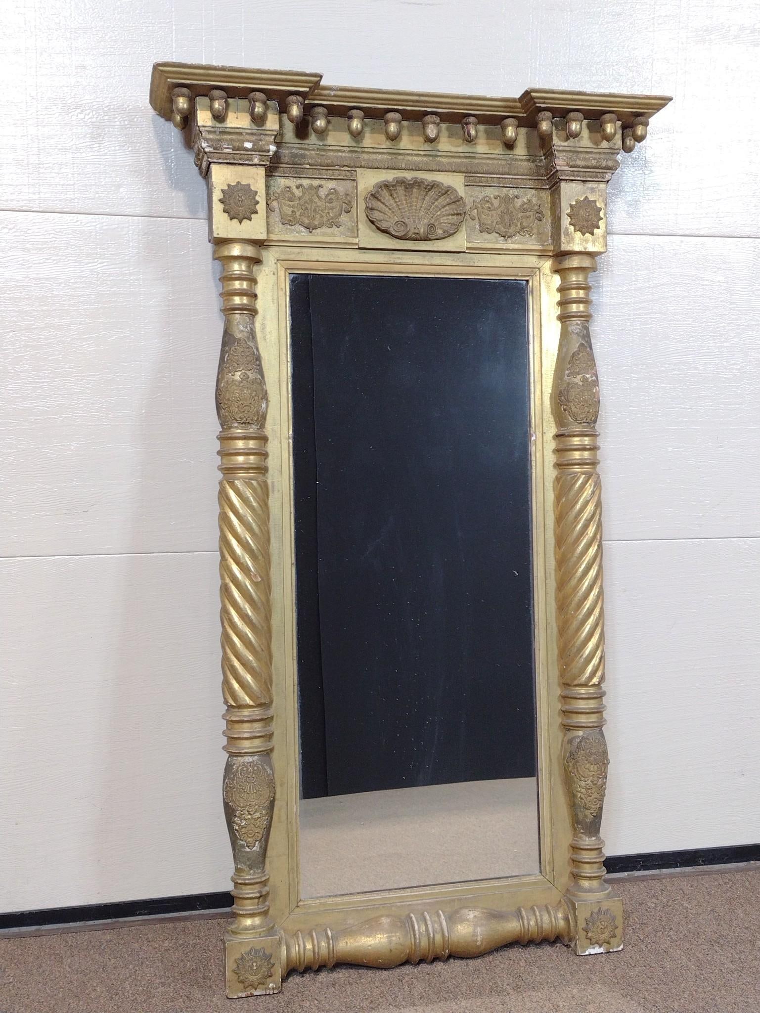 Ornate Gilt Mirror (1 of 7)