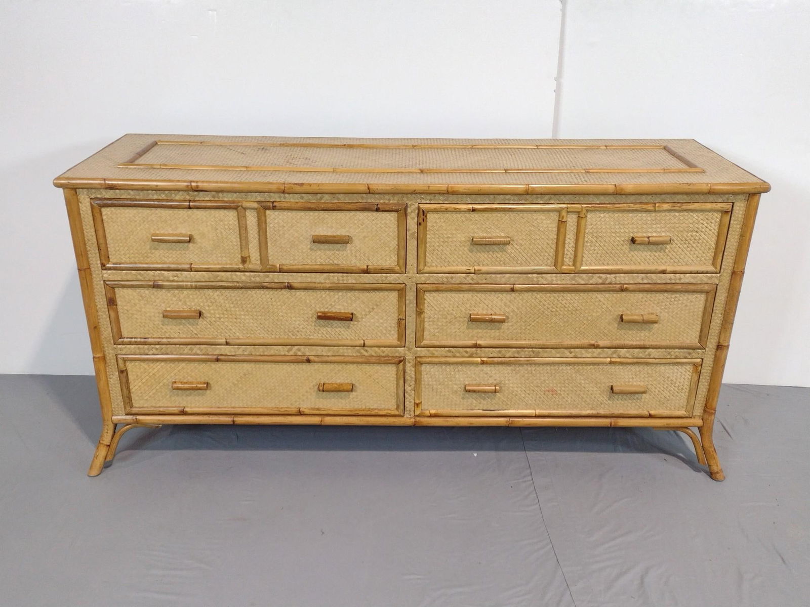 Rattan Dresser (1 of 4)