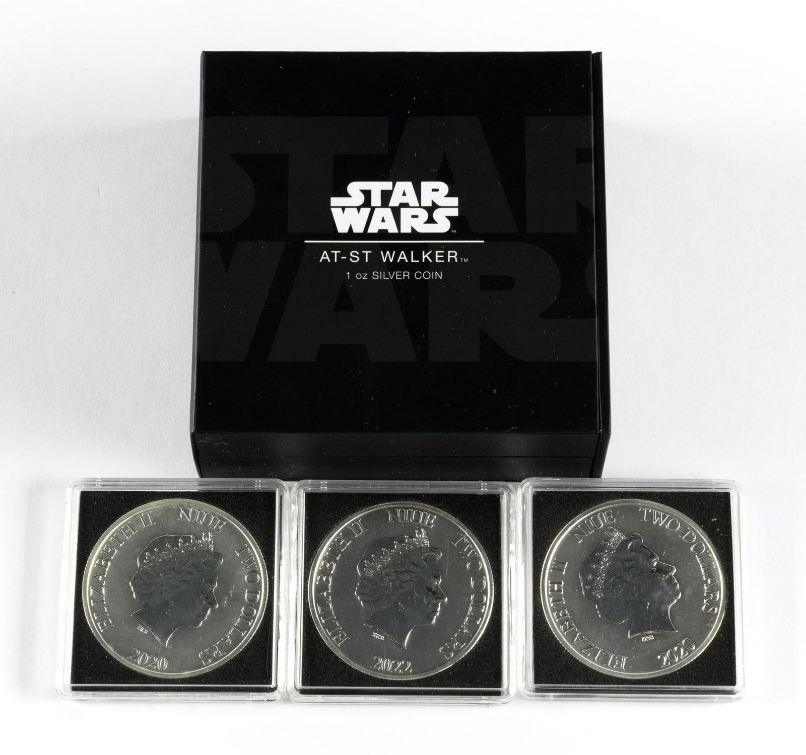 Group Of Four Star Wars Niue Silver $2 (1 of 3)