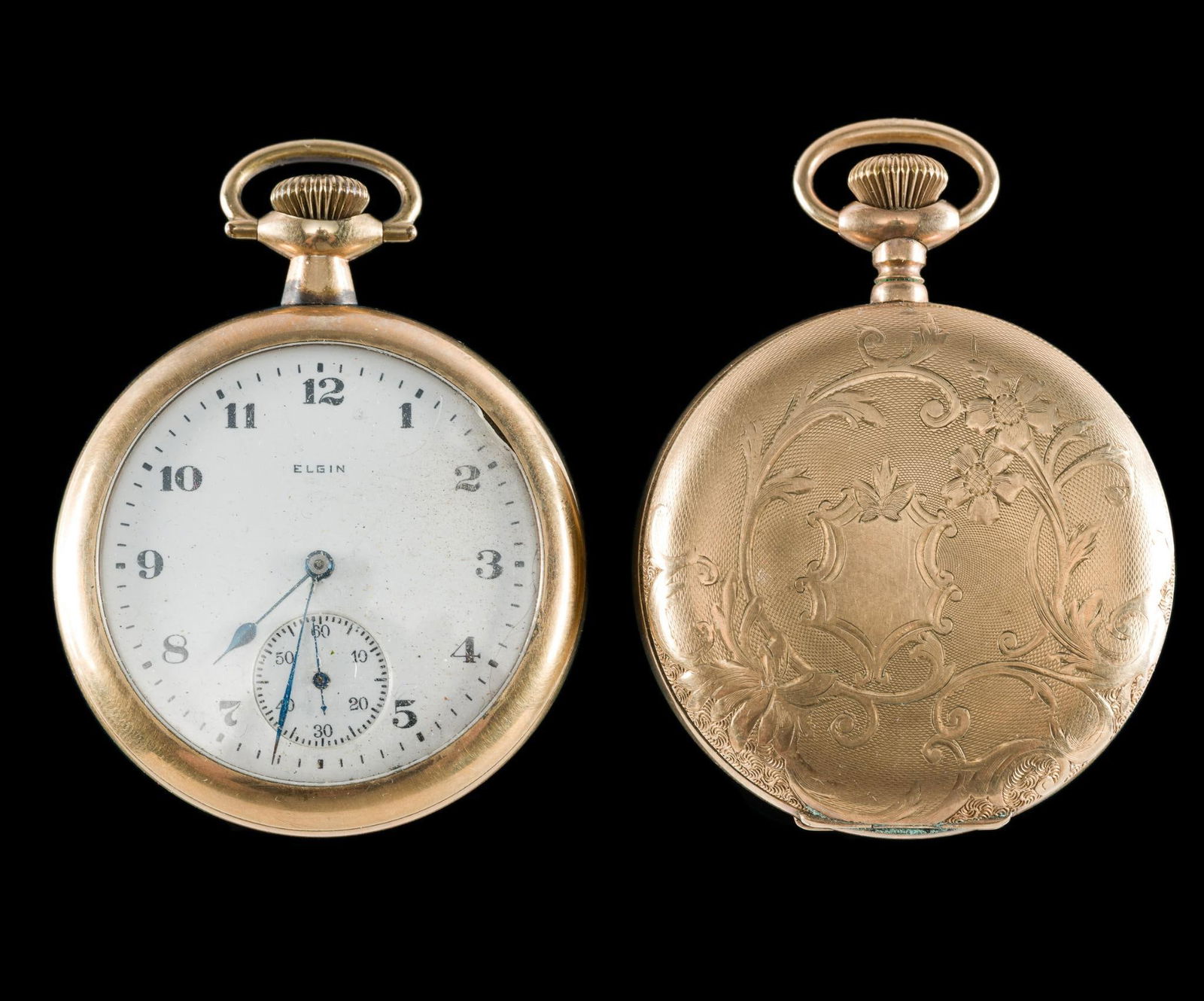 Waltham & Elgin Pocket Watches (1 of 9)