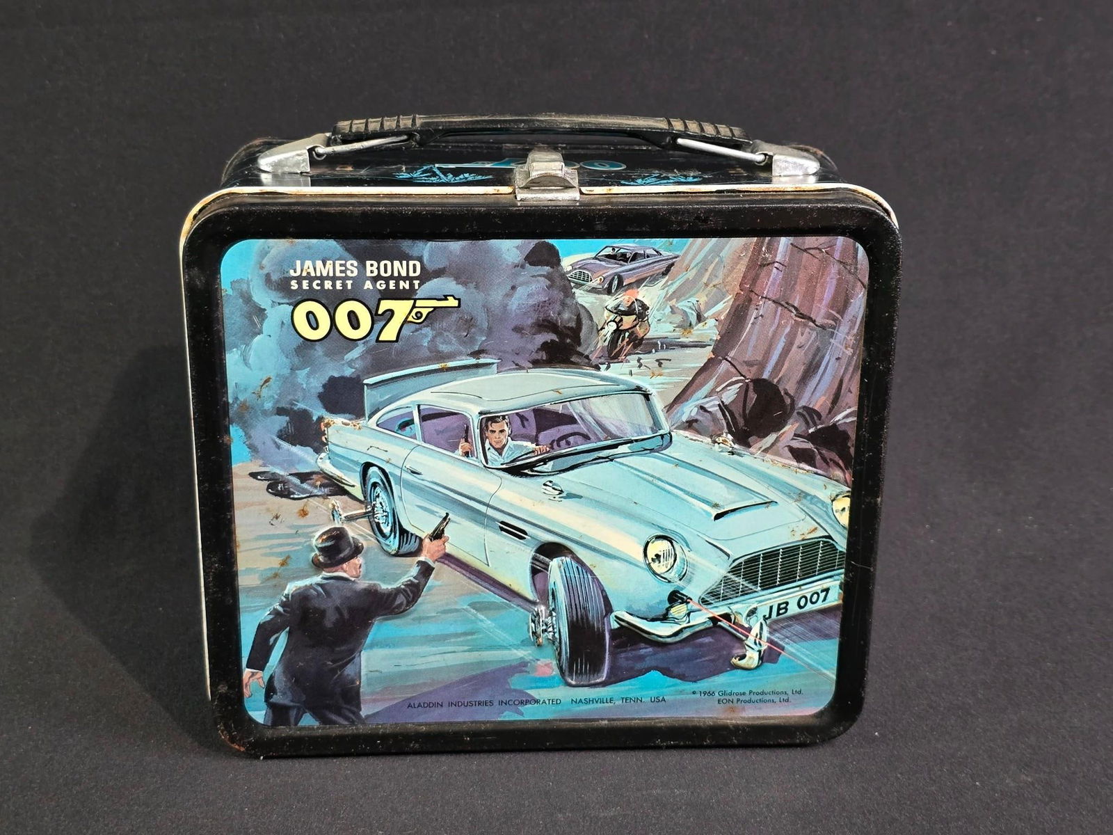 1966 James Bond Secret Agent 007 Lunchbox (1 of 4)