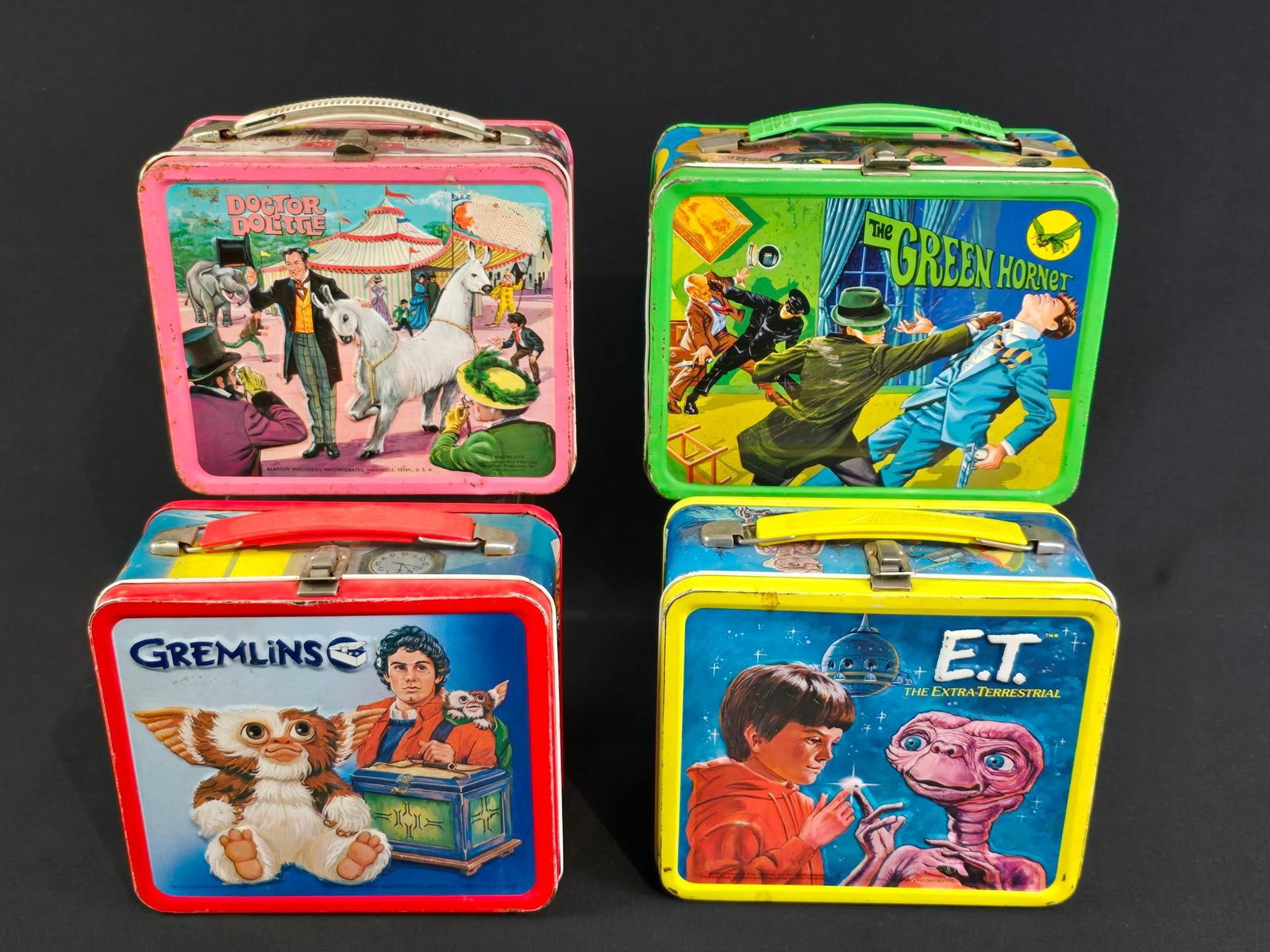 4 Vintage Lunchboxes incl Doctor Do Little (1 of 8)