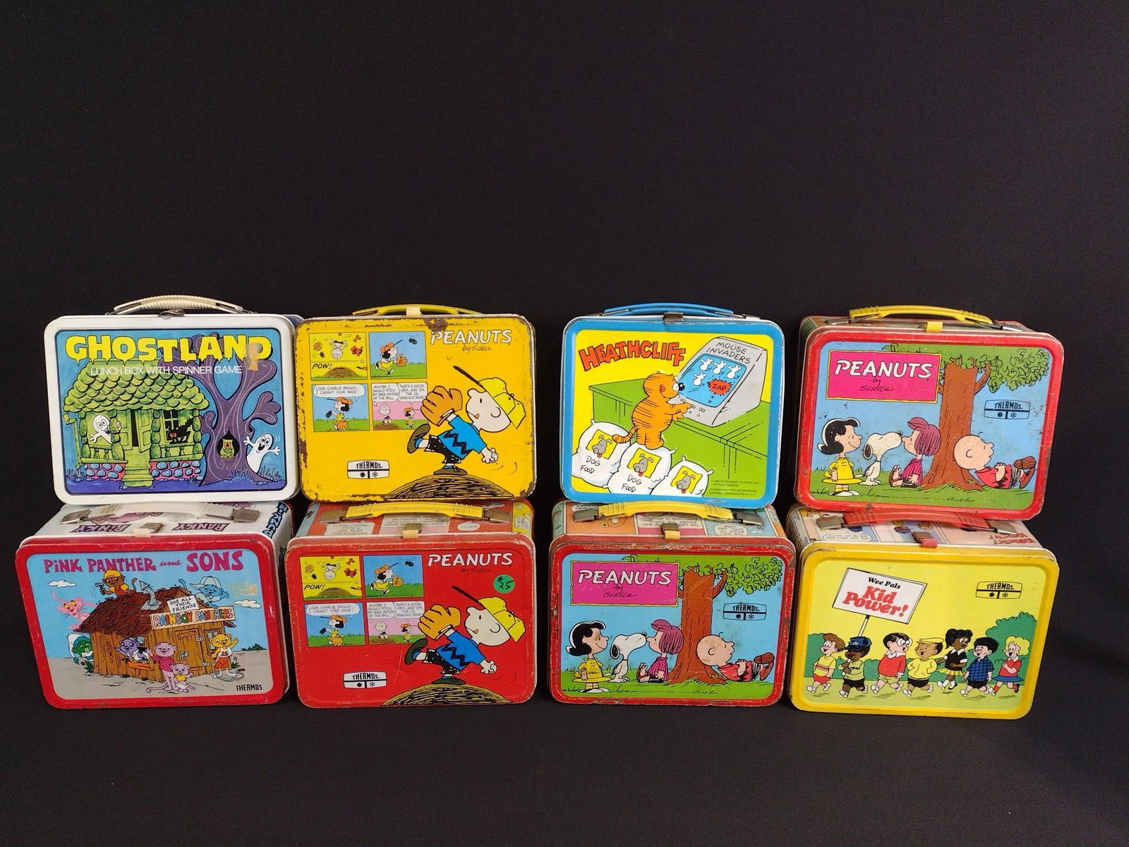 8 Vintage Lunchboxes incl Ghostland (1 of 11)