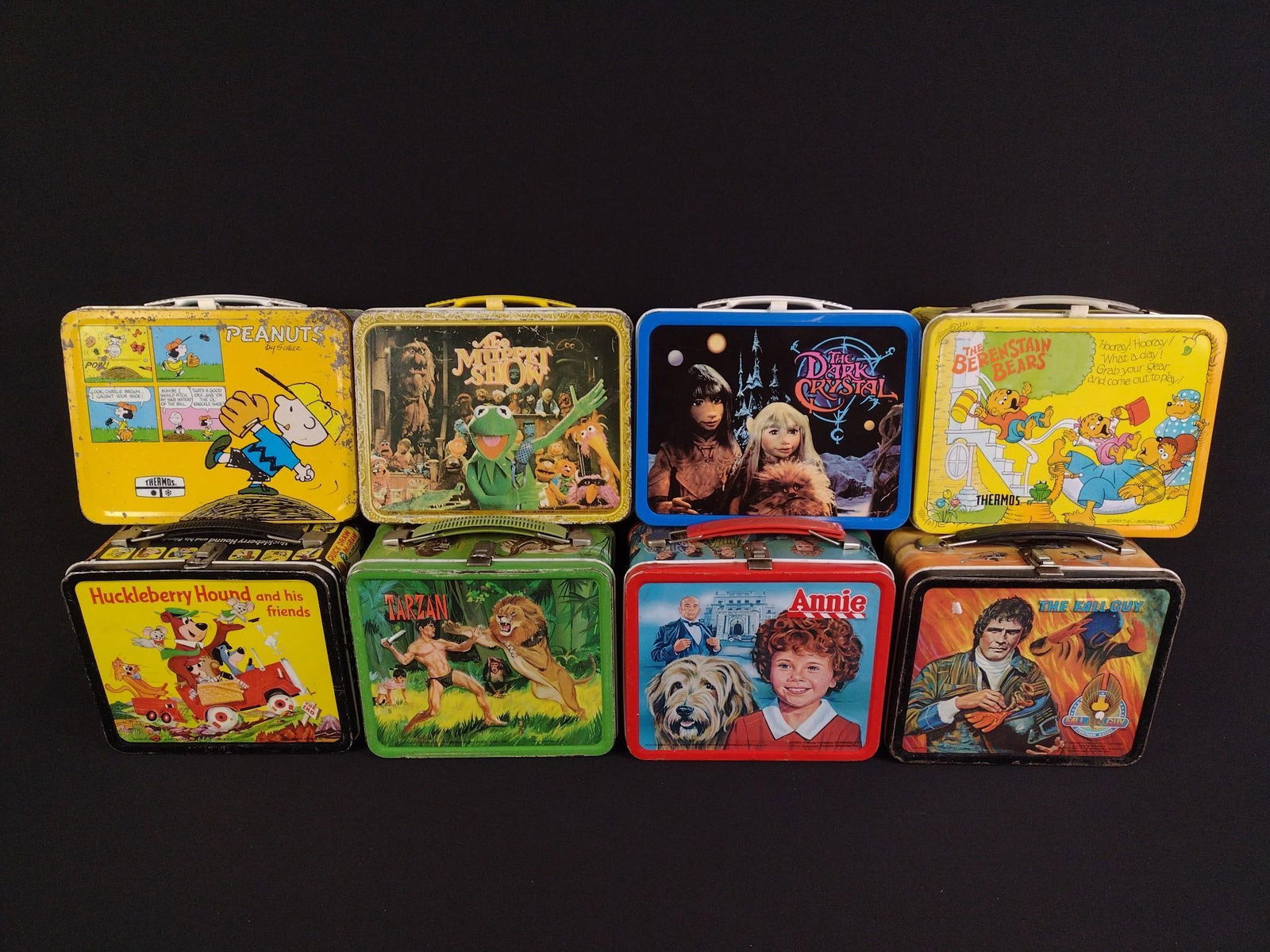 8 Vintage Lunchboxes incl Tarzan (1 of 11)