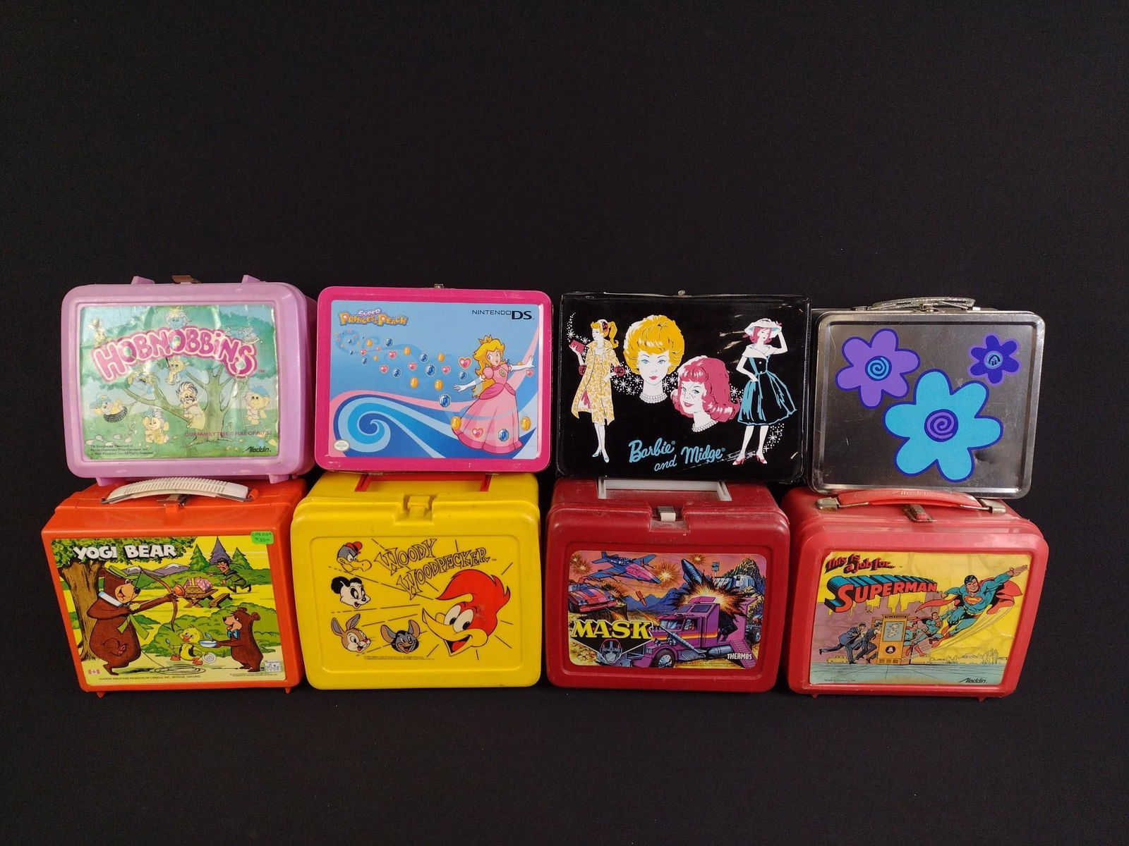 8 Vintage Lunchboxes incl Barbie and Midge (1 of 11)