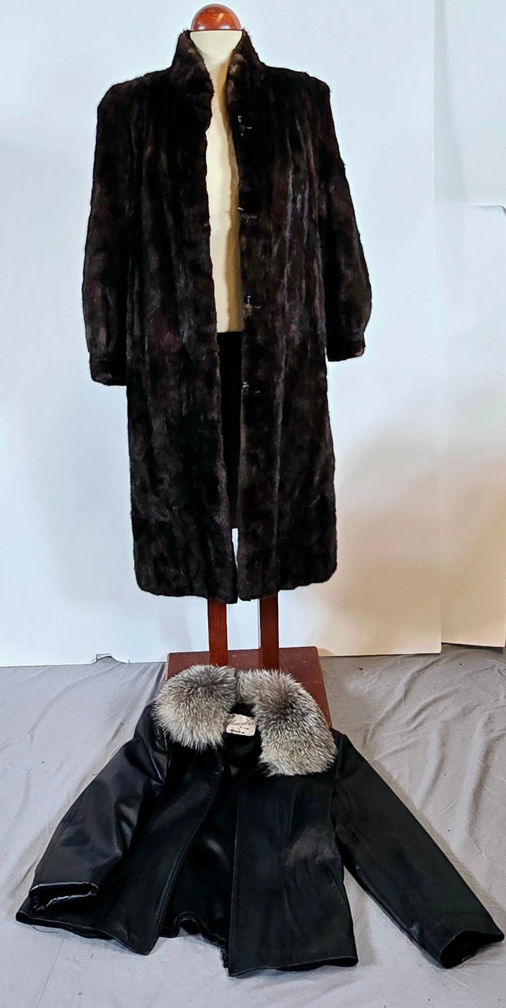 Fur Coat + Leather and Fur Coat (1 of 4)