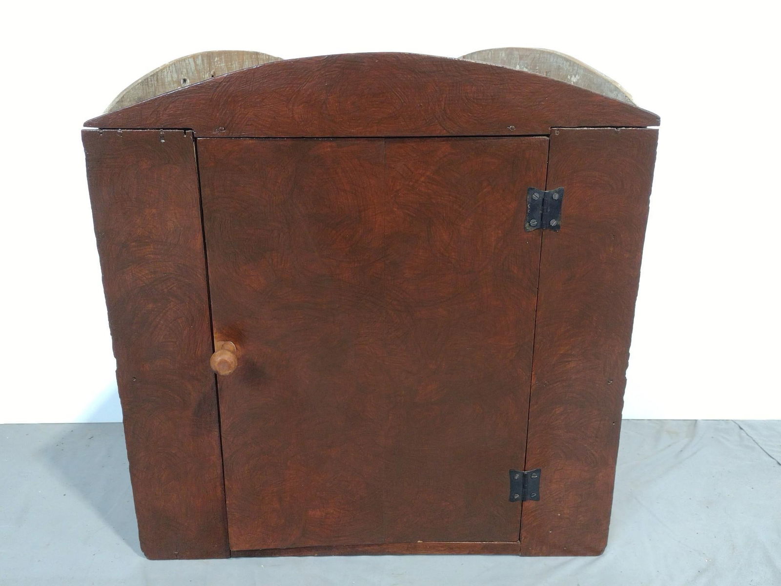 Painted Hanging Corner Cabinet (1 of 3)