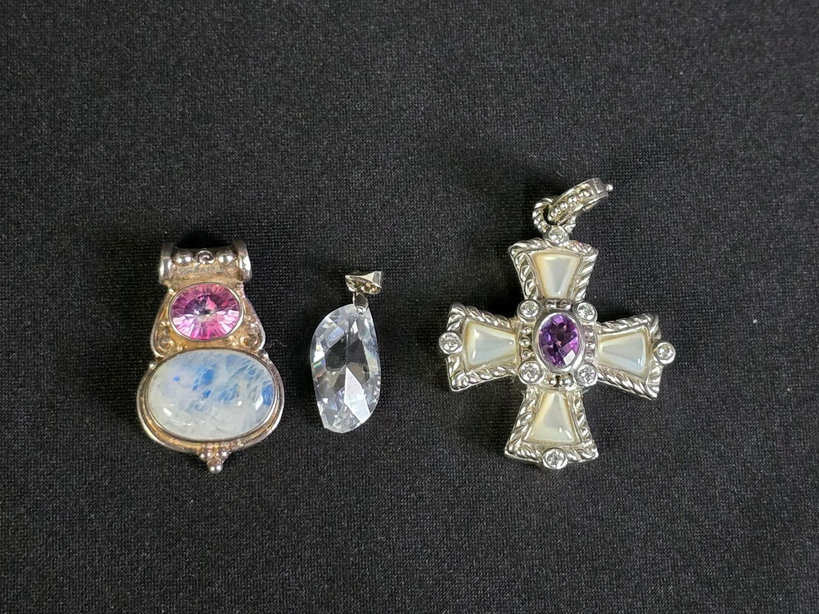 3 Pendants incl Judith Ripka and Sajen (1 of 6)