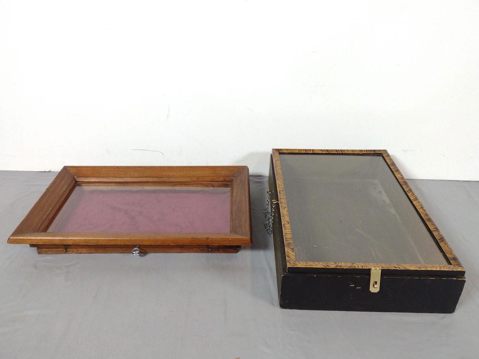 (2) Table Top Glass Display Cases (1 of 5)