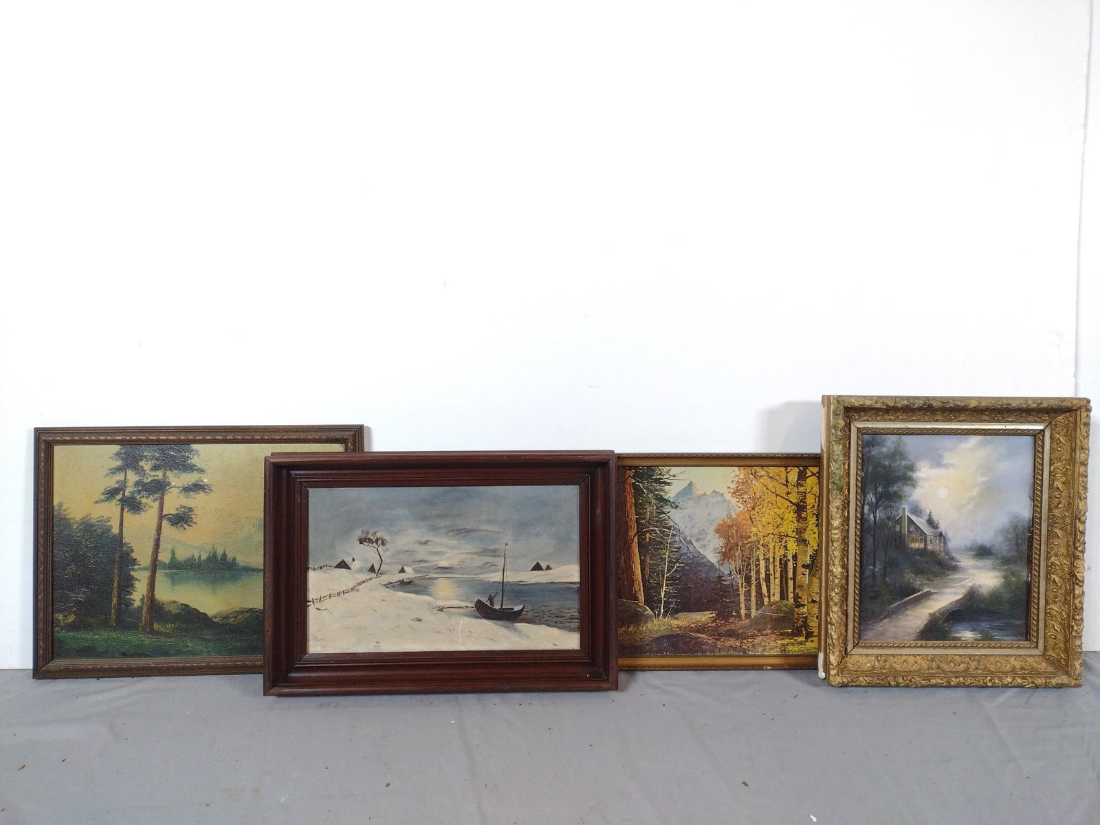 4 Landscape Paintings (1 of 9)