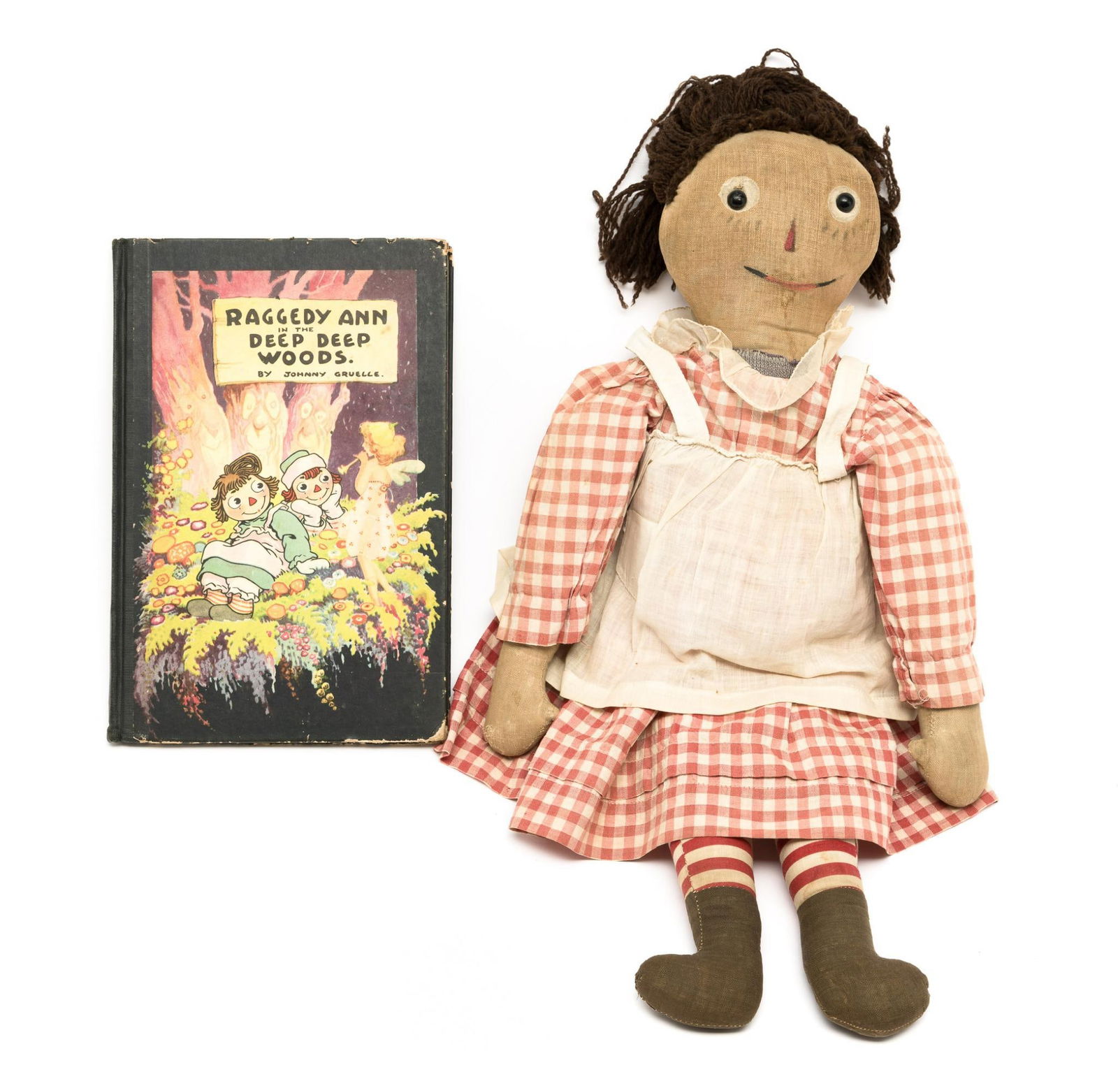 Volland Raggedy Ann Doll w/ Raggedy Ann in the Deep Deep Woods (1 of 5)