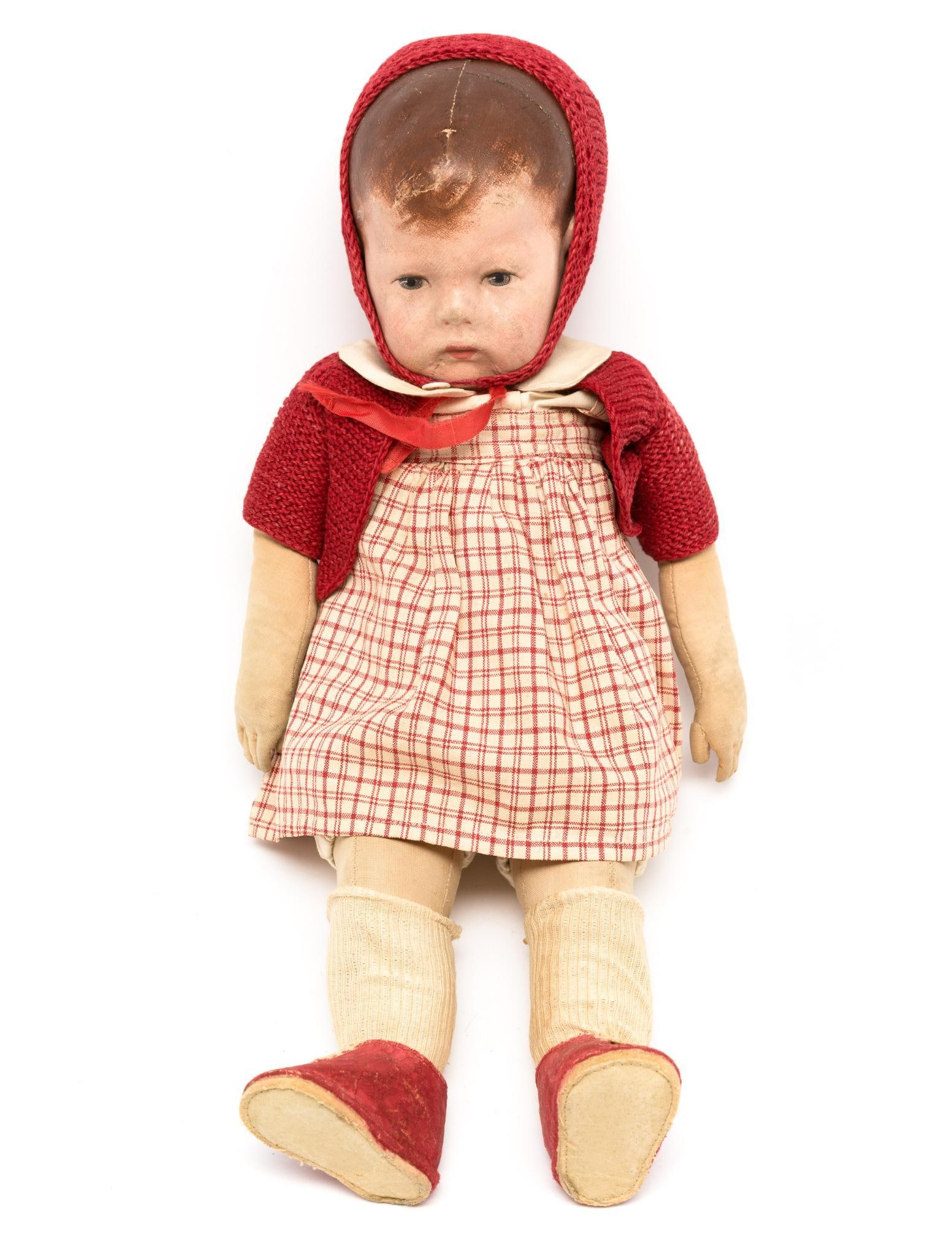 Early Kathe Kruse 16" Girl Doll Series I (1 of 3)