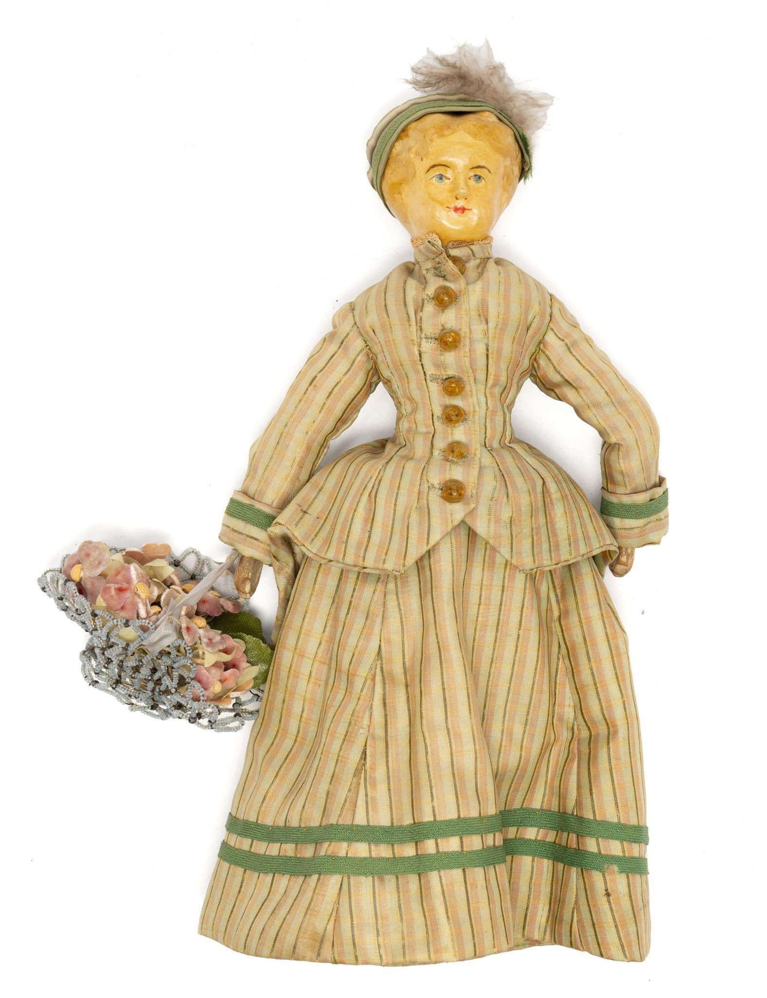 Mason & Taylor Springfield, Vermont Wooden Doll (1 of 2)