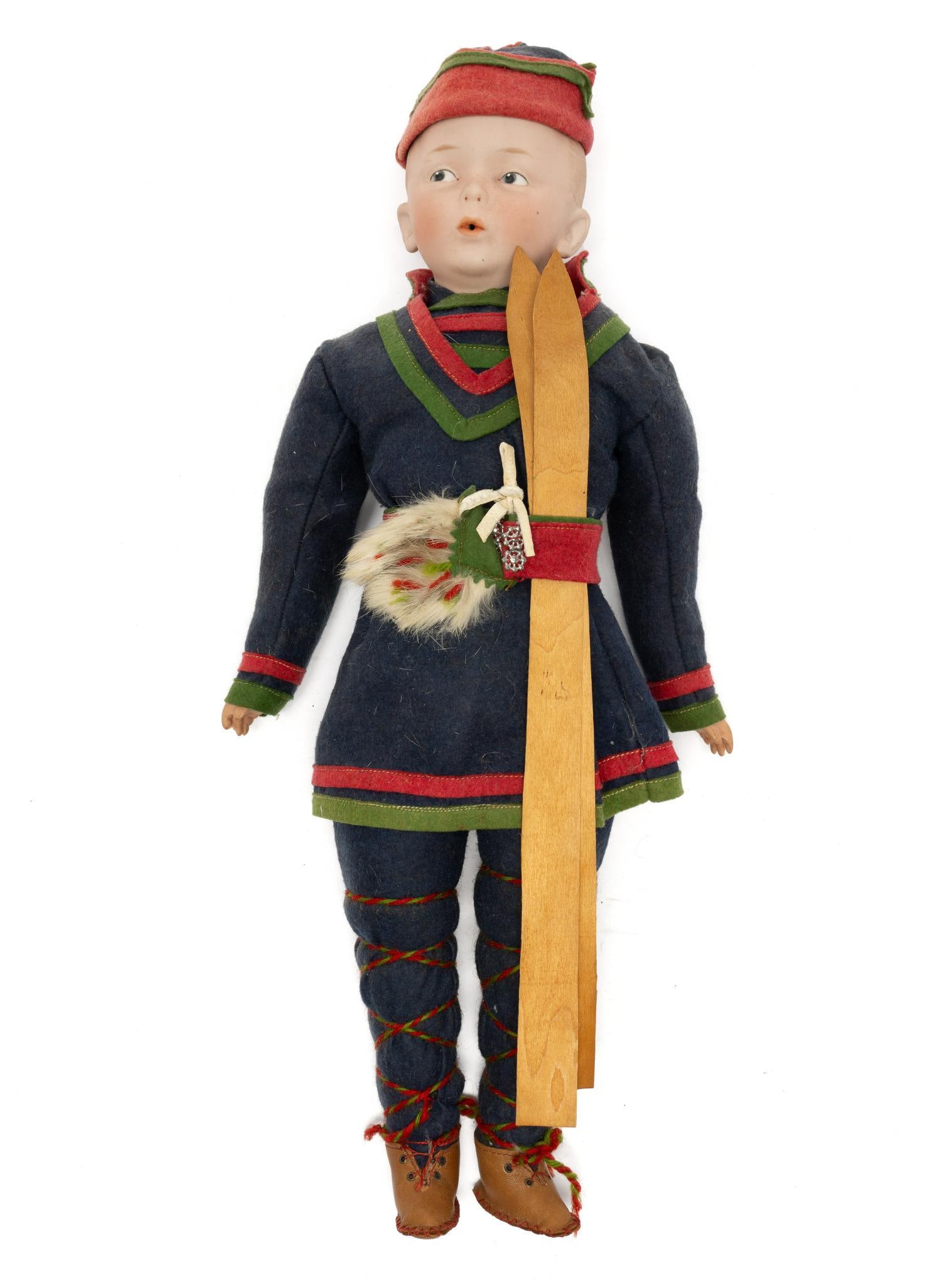 Heubach Whistling Jim Character Doll (1 of 2)