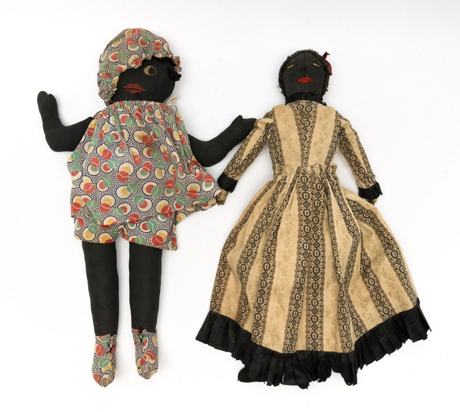 2 Black Americana Cloth Dolls (1 of 5)