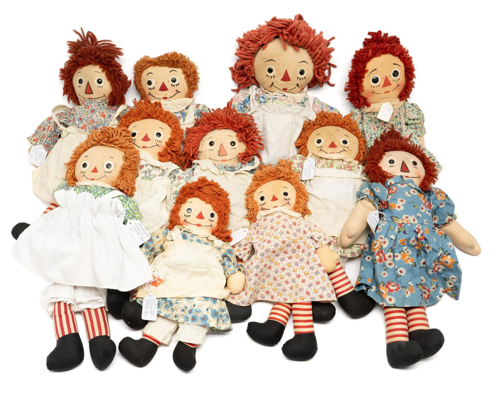 11 Gorgene Raggedy Ann & Andy Dolls (1 of 11)