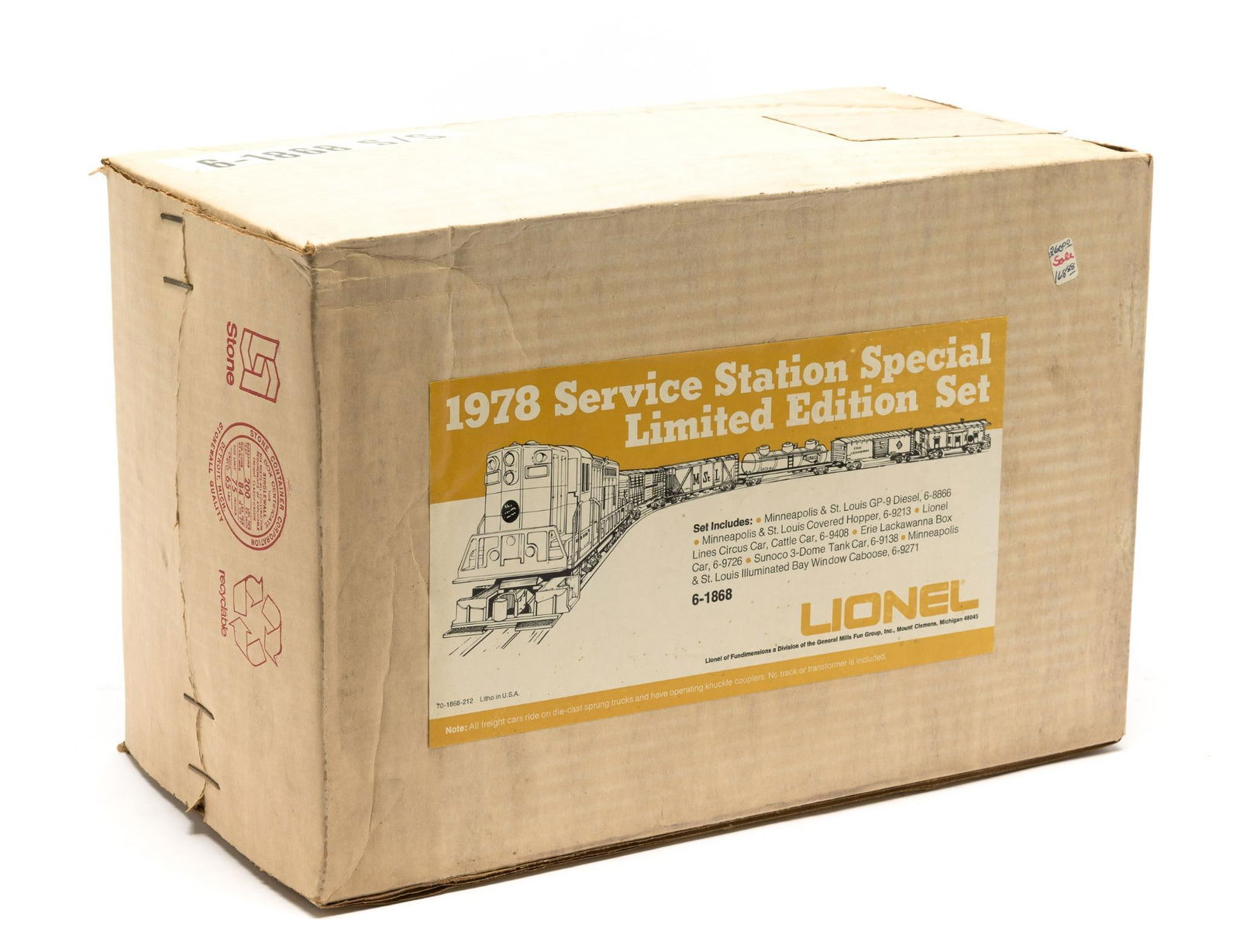 1978 Service Station Special Lionel O-Gauge Limited Edition Set (1 of 2)