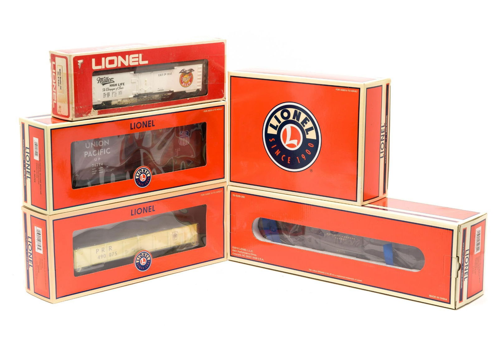 5 Lionel Train Cars in OB (1 of 2)