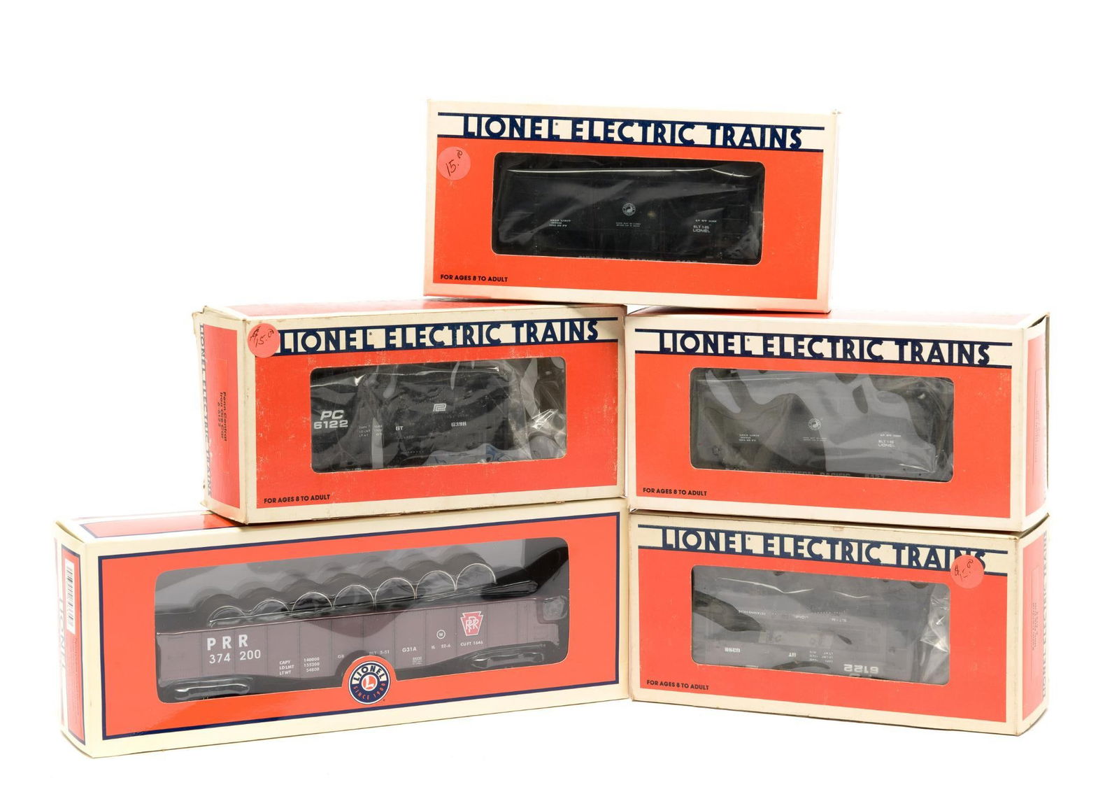 5 Lionel Trains in OB (1 of 2)