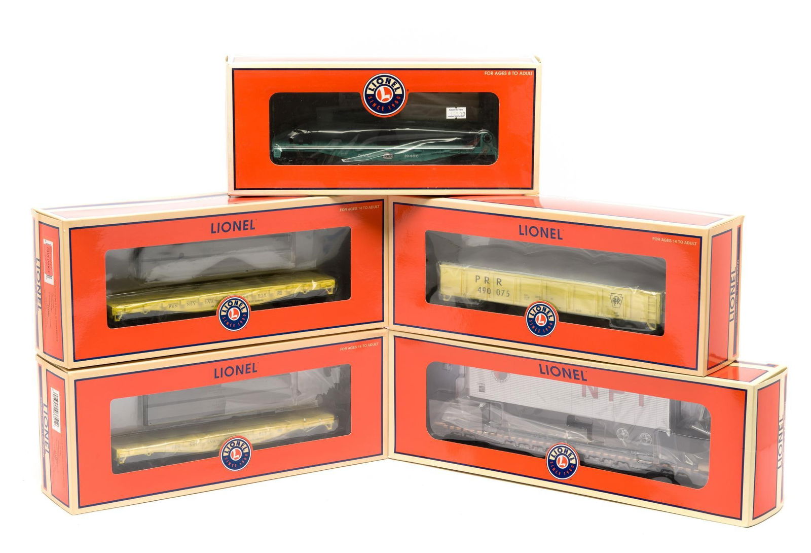 5 Lionel Train Cars in OB (1 of 2)