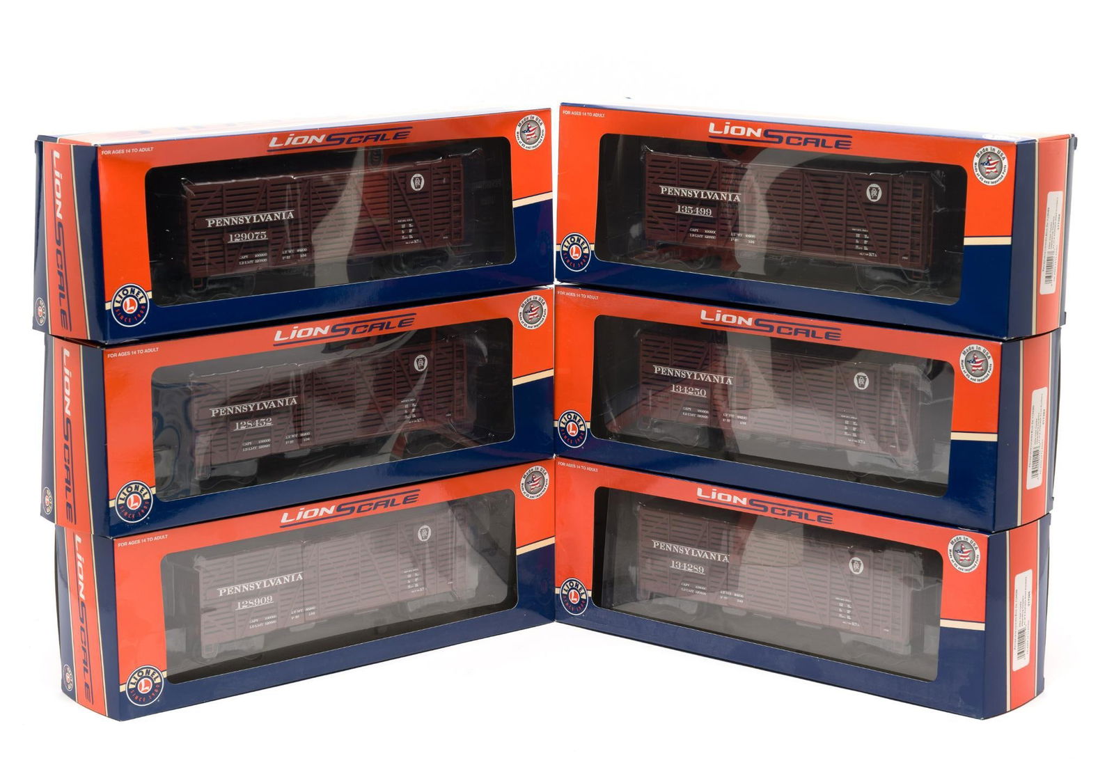 6 Pennsylvania Lionel O Scale Stock Car #128909 (1 of 2)