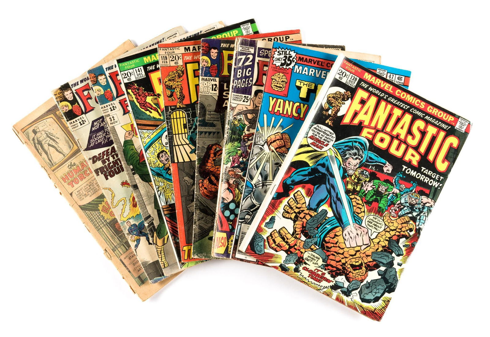 9 Marvel Fantastic Four Comics (1 of 3)