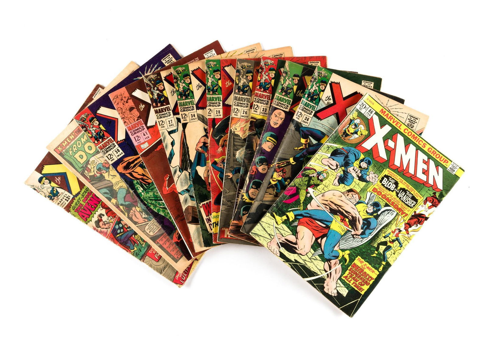 12 Marvel X-Men Comics (1 of 3)