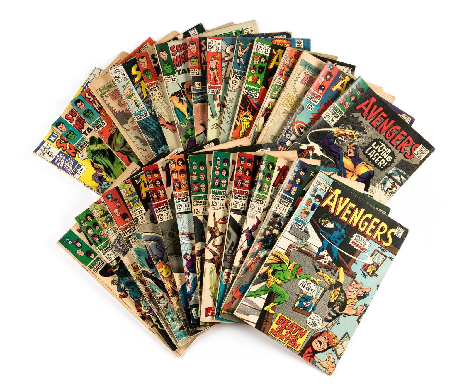 28 Sub-Mariner & The Avengers Comics (1 of 3)