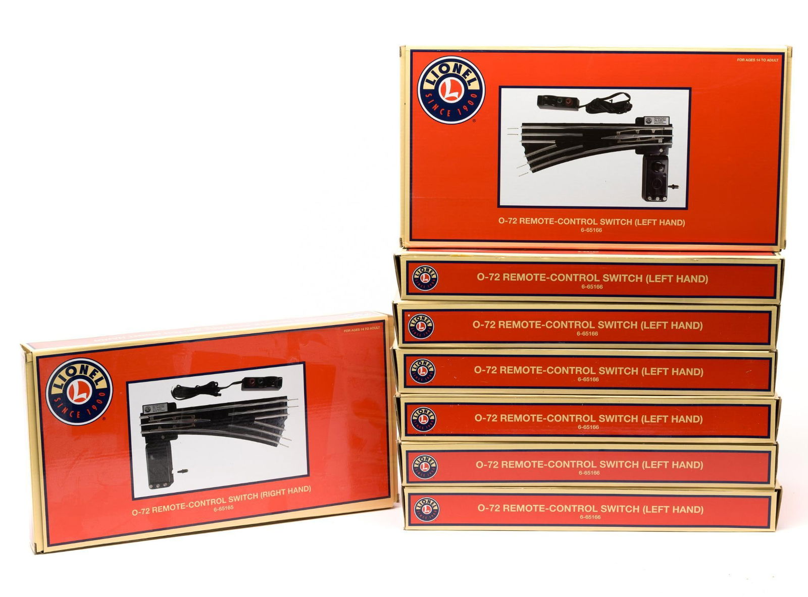 8 Lionel O-27 Remote Control Switches Left & Right in OB (1 of 3)