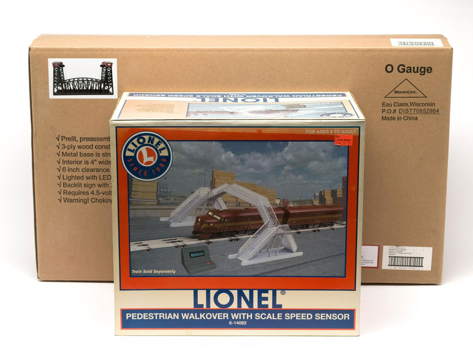 2 Lionel O-Gauge Bridge Systems in OB (1 of 3)