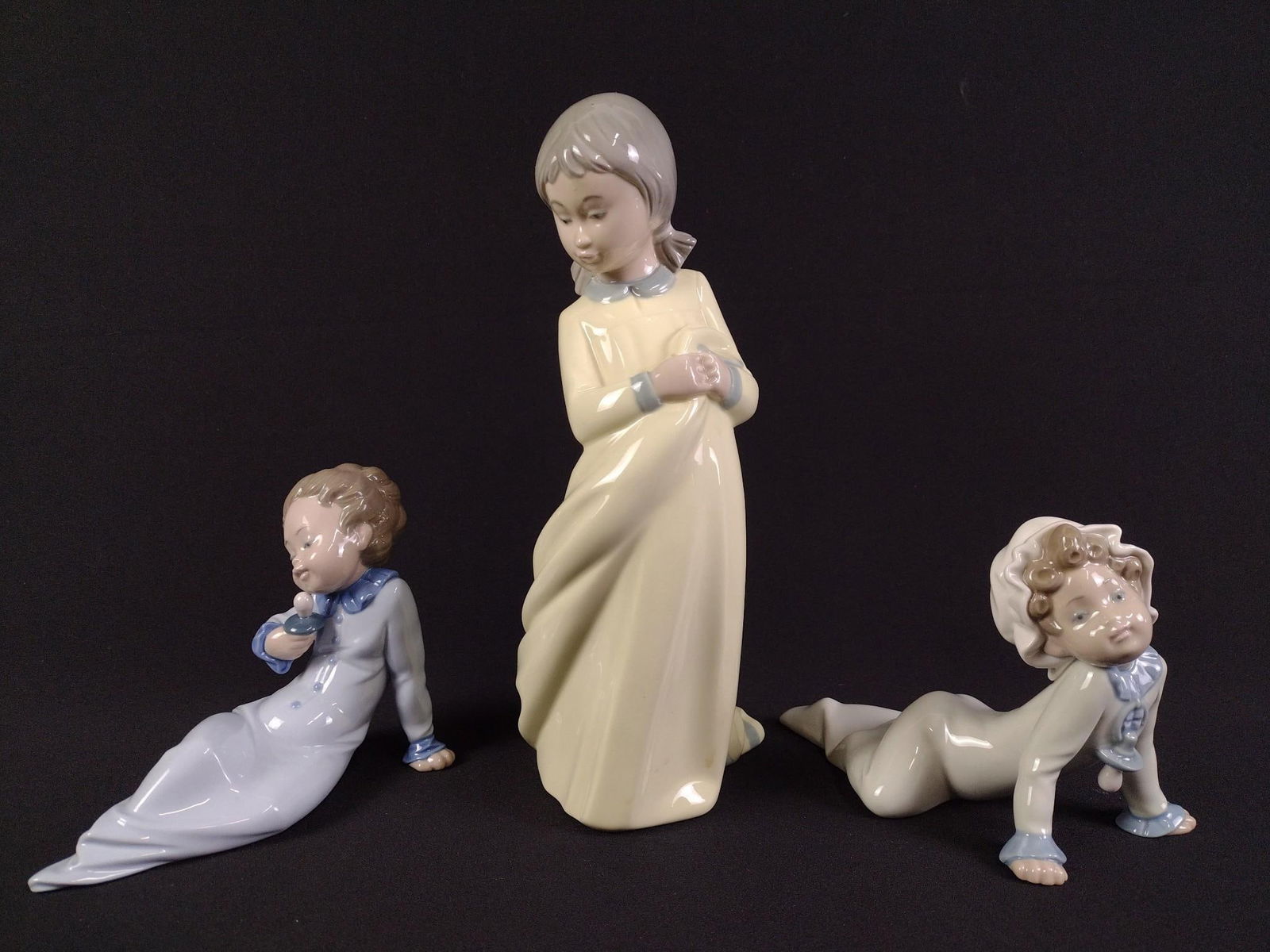 3 Lladro and Nao Child Figurines (1 of 12)