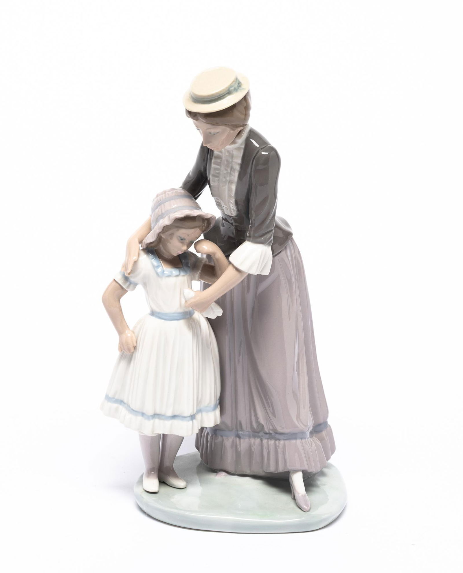 Lladro "Mother Comforting Daughter" Figurine (1 of 3)
