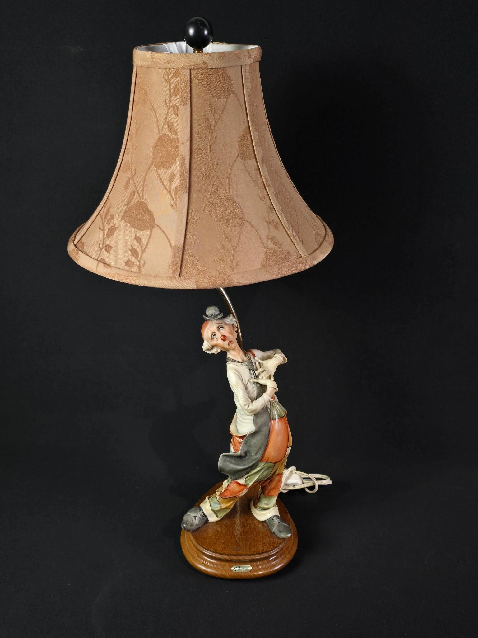 Giuseppe Armani Sad Clown Table Lamp (1 of 6)