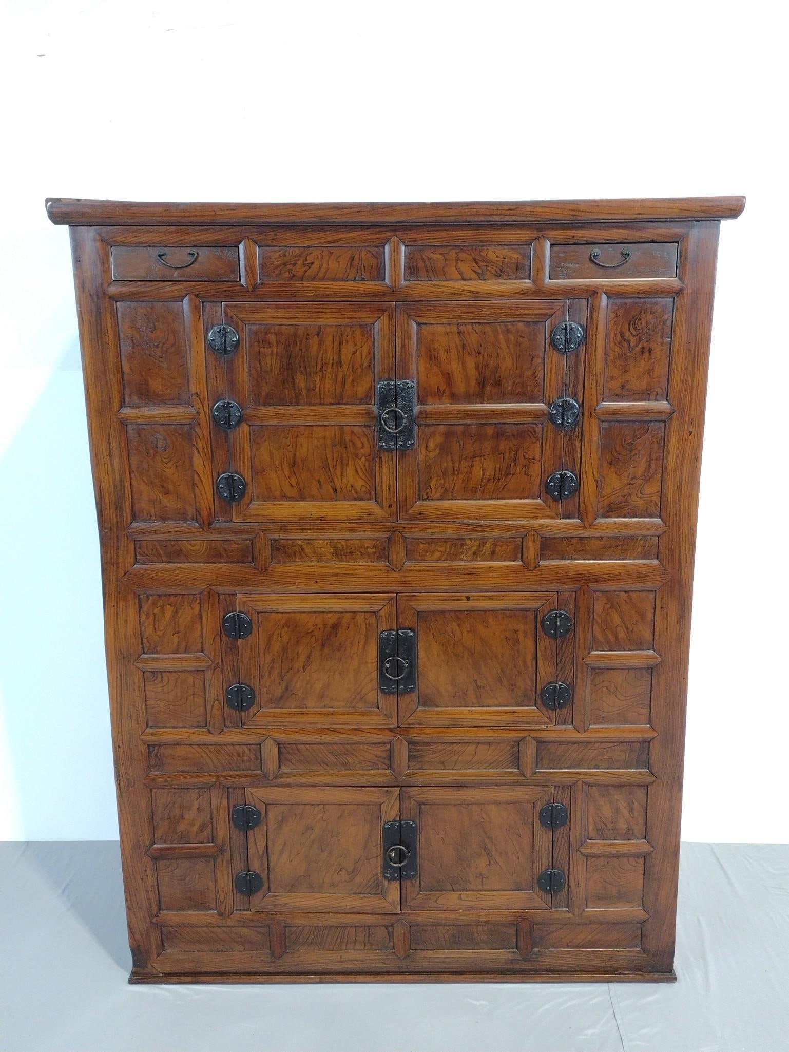 19th Century Korean Tansu Cabinet (1 of 5)