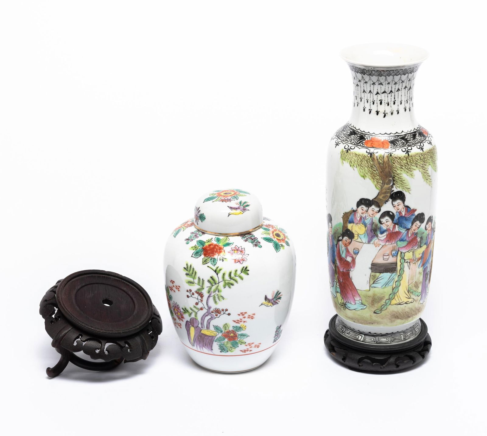 2 Asian Ceramics incl Ginger Jar (1 of 8)