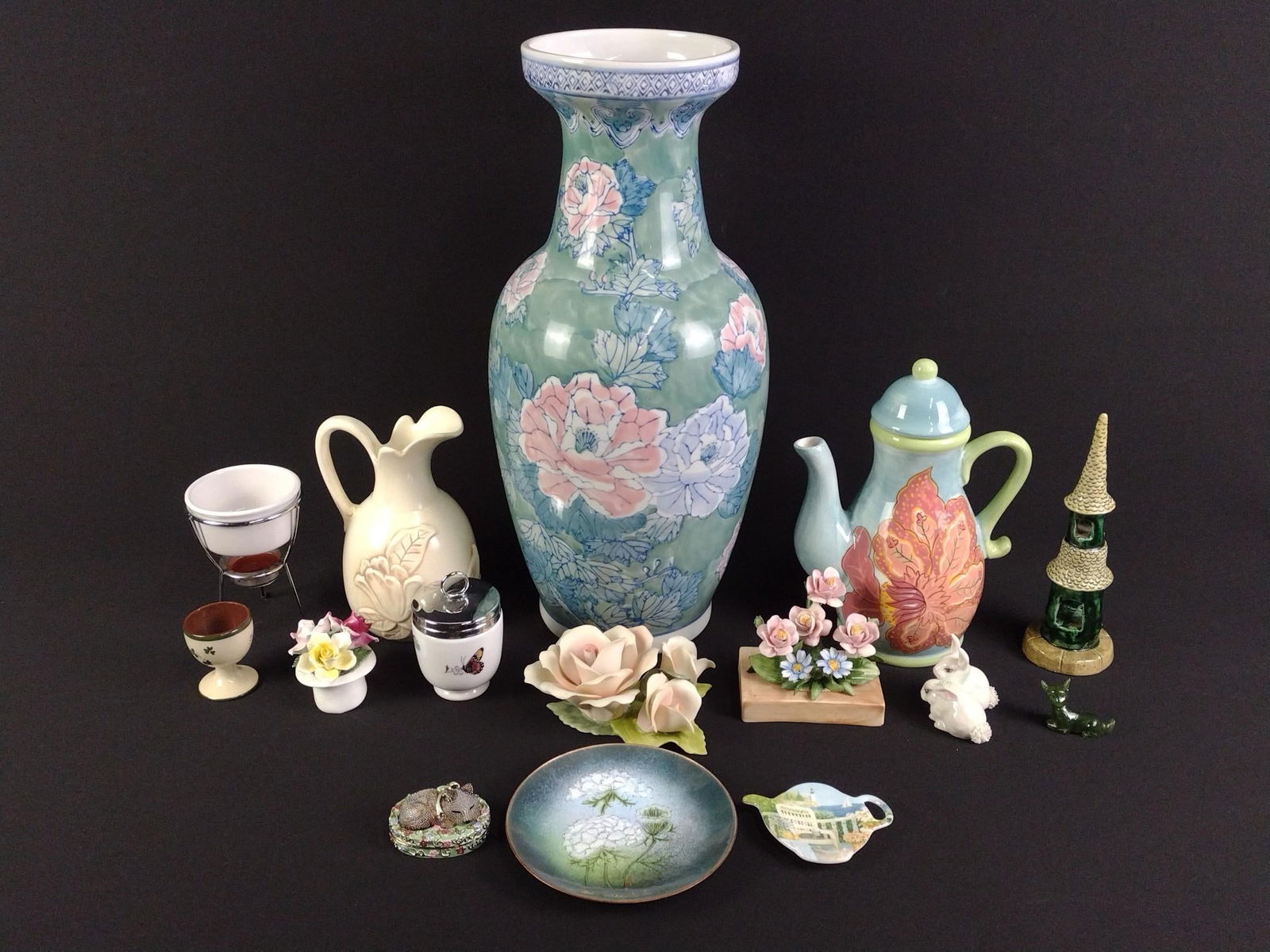 14 Ceramics incl Carrig Ware Egg Cup (1 of 11)