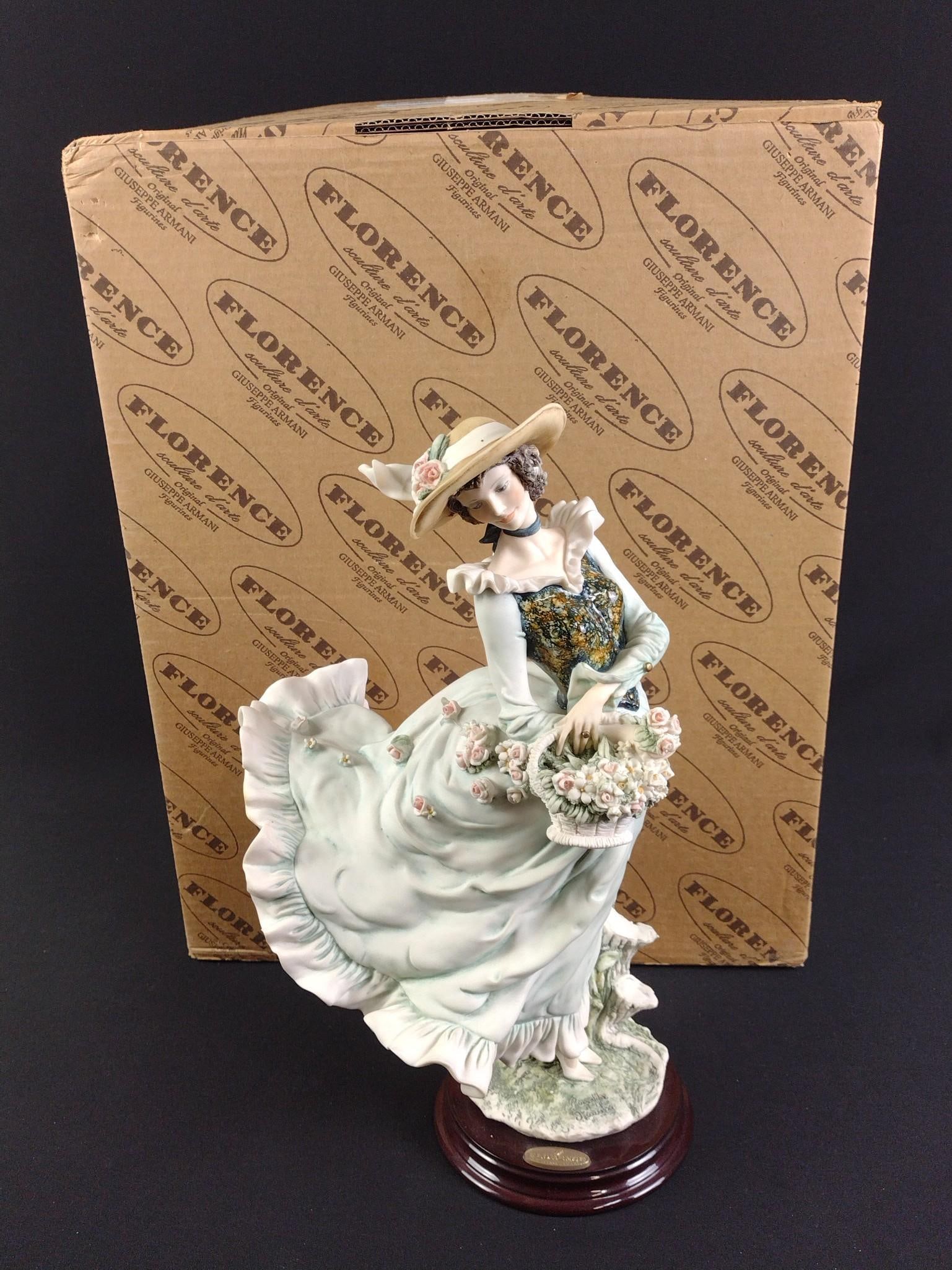 Giuseppe Armani "Wind Swept" Figurine with OB (1 of 7)
