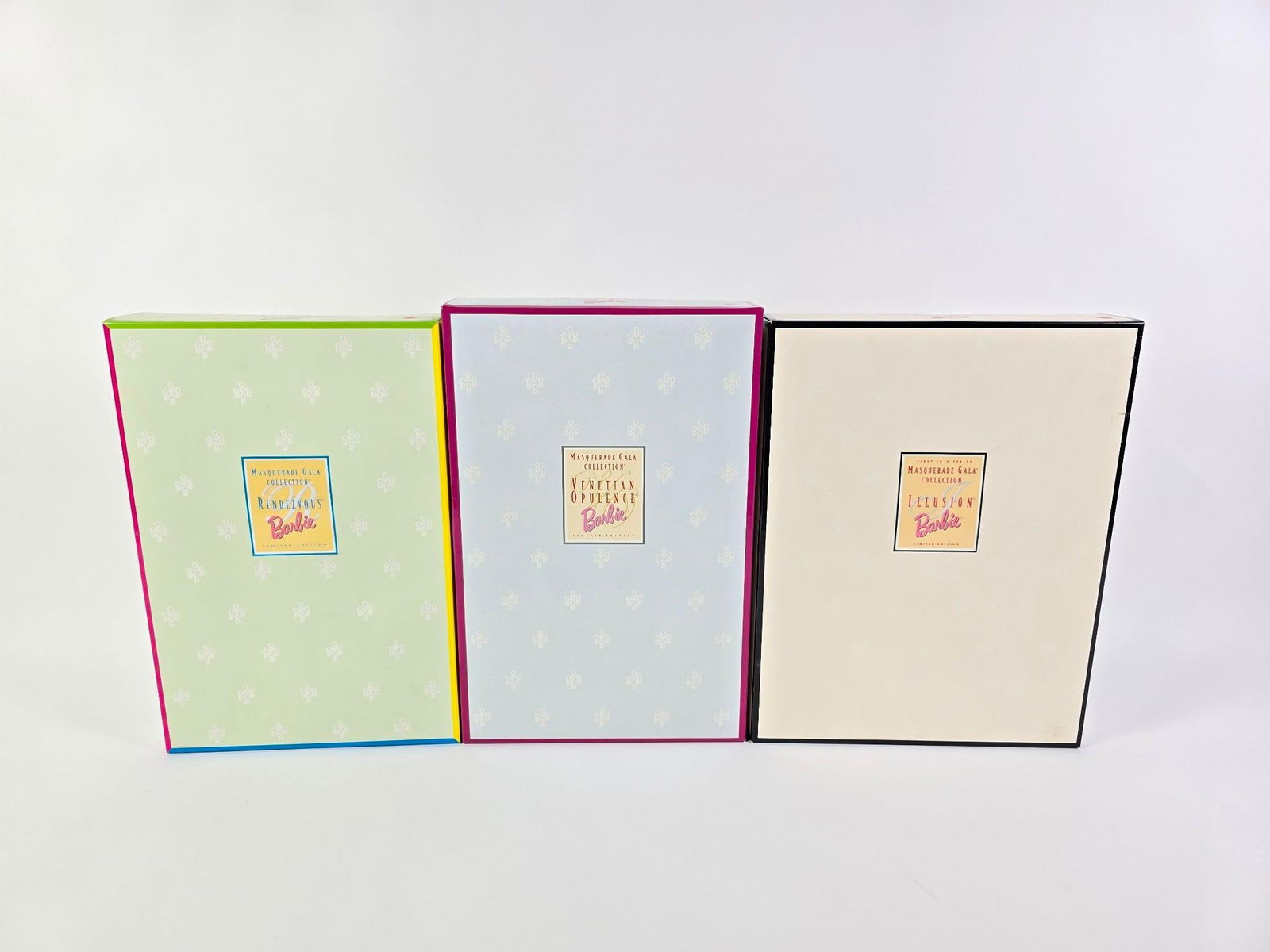 3 Masquerade Gala Collection Barbie in OB's (1 of 7)