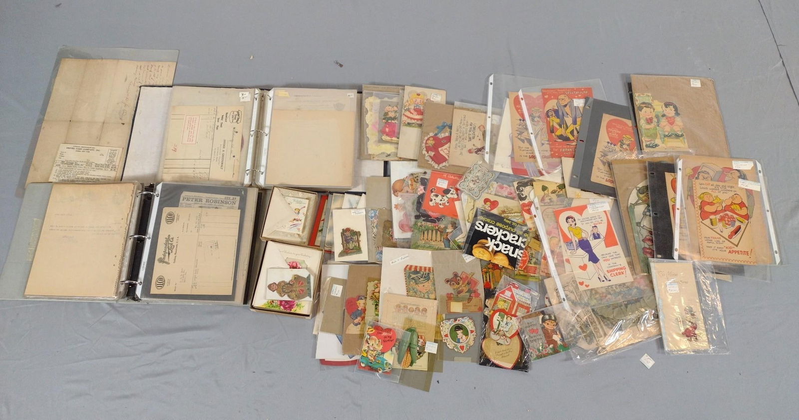 Large Grouping Ephemera incl Valentines (1 of 6)