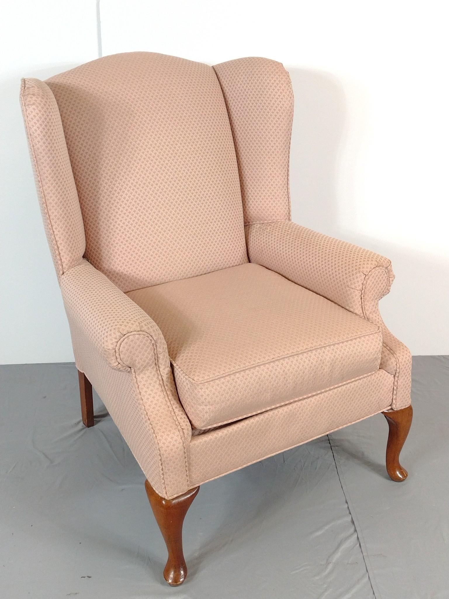 Rowe Furniture Wingback Chair (1 of 6)