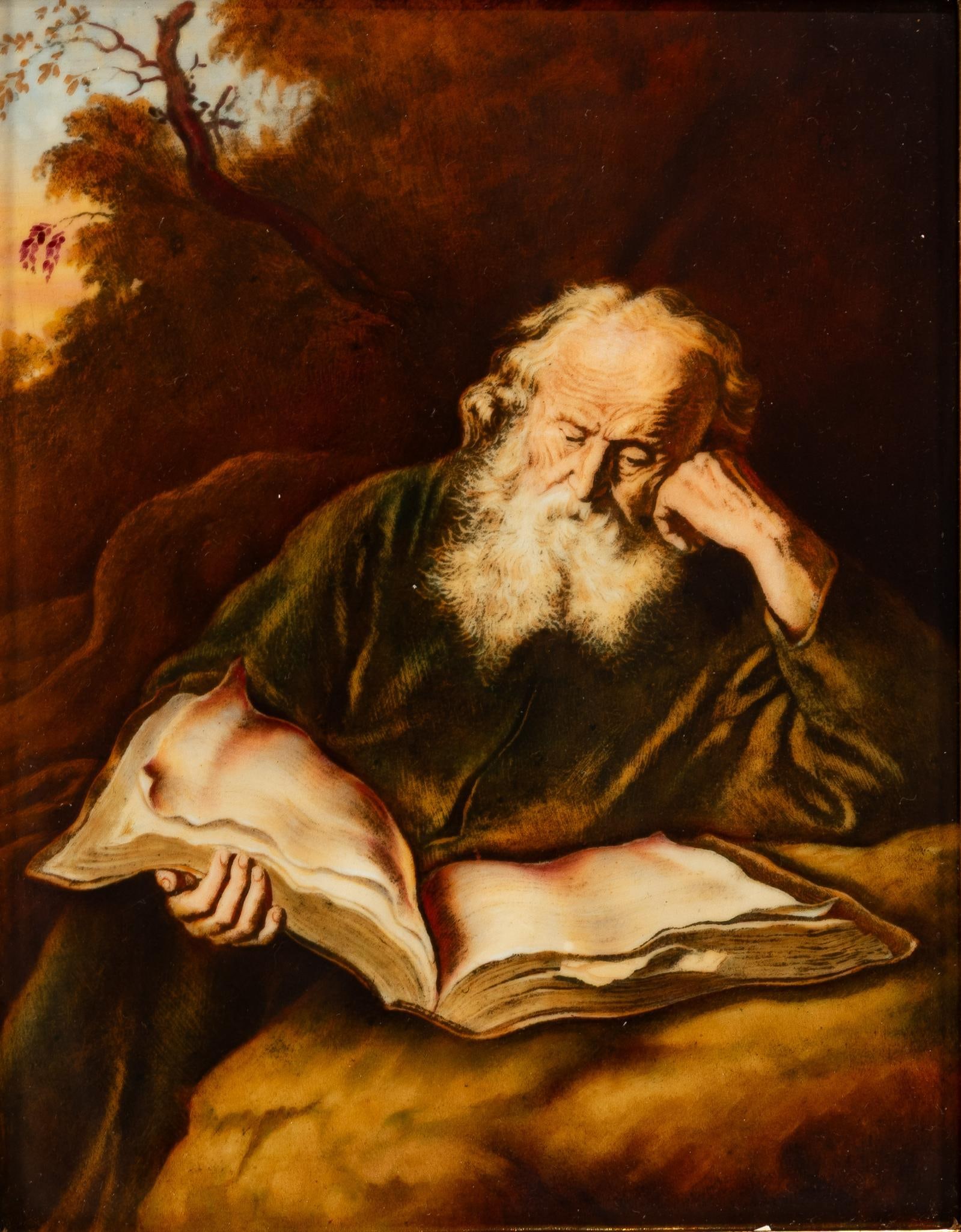 Antique Rosenthal Porcelain Plaque (1 of 3)