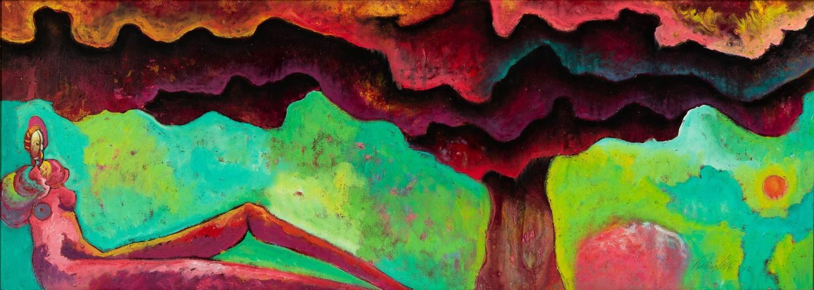 Vladimir Cora Oil Painting on Canvas (1 of 4)